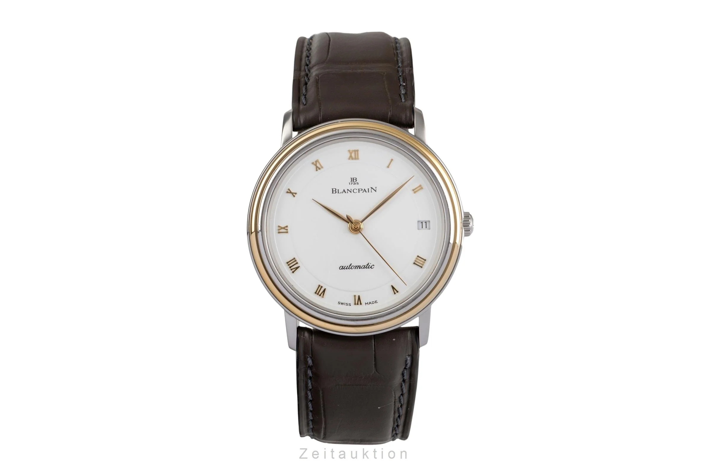 Blancpain Villeret steel / gold automatic men's watch 1195-1318  [2501923] - Image 5