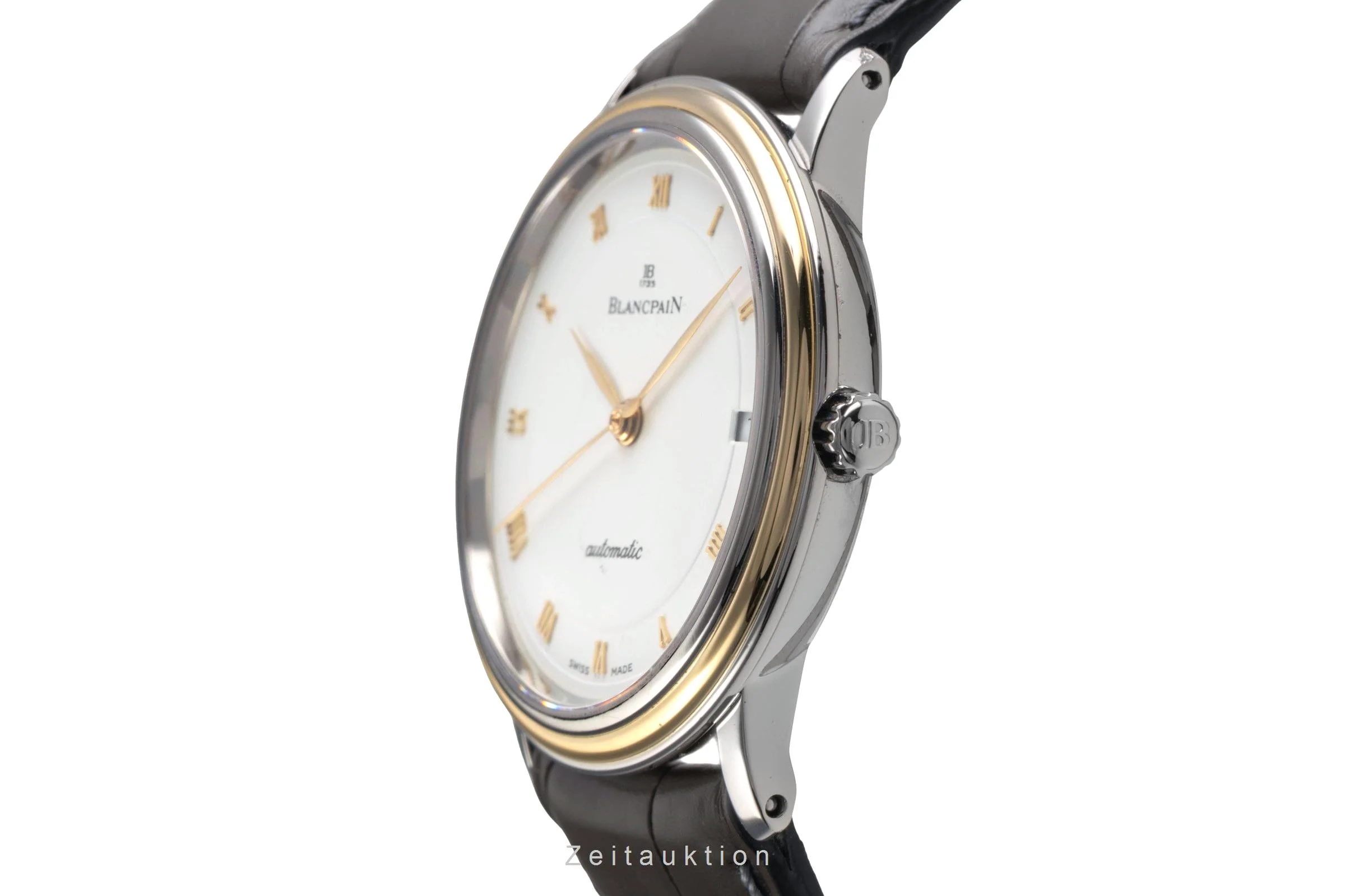 Blancpain Villeret steel / gold automatic men's watch 1195-1318  [2501923] - Image 7