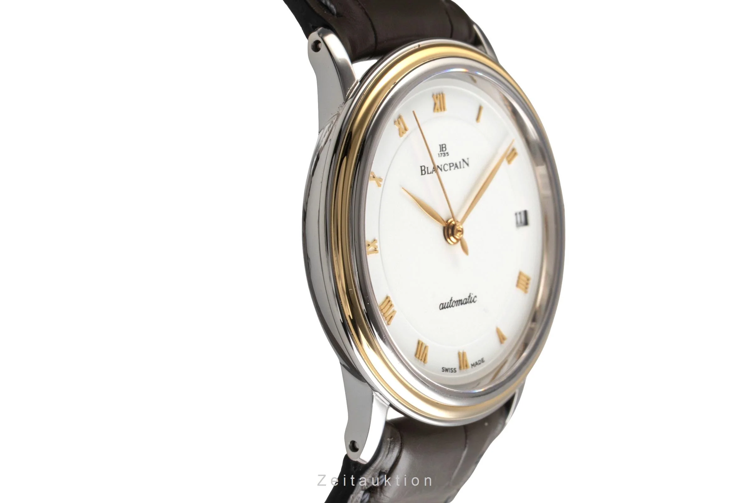 Blancpain Villeret steel / gold automatic men's watch 1195-1318  [2501923] - Image 8