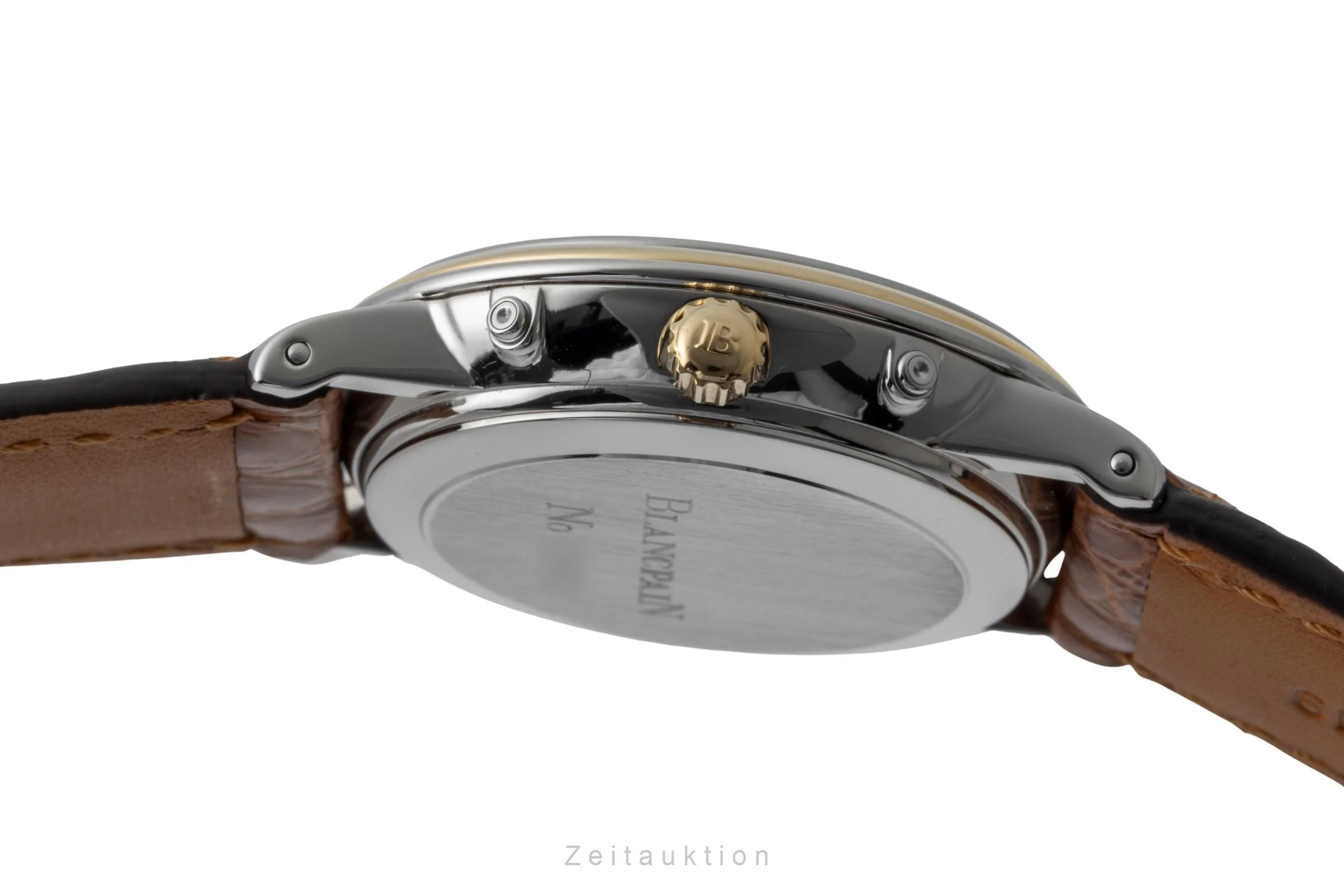 Blancpain Villeret steel / gold automatic men's watch 6595  [2600983] - Image 12