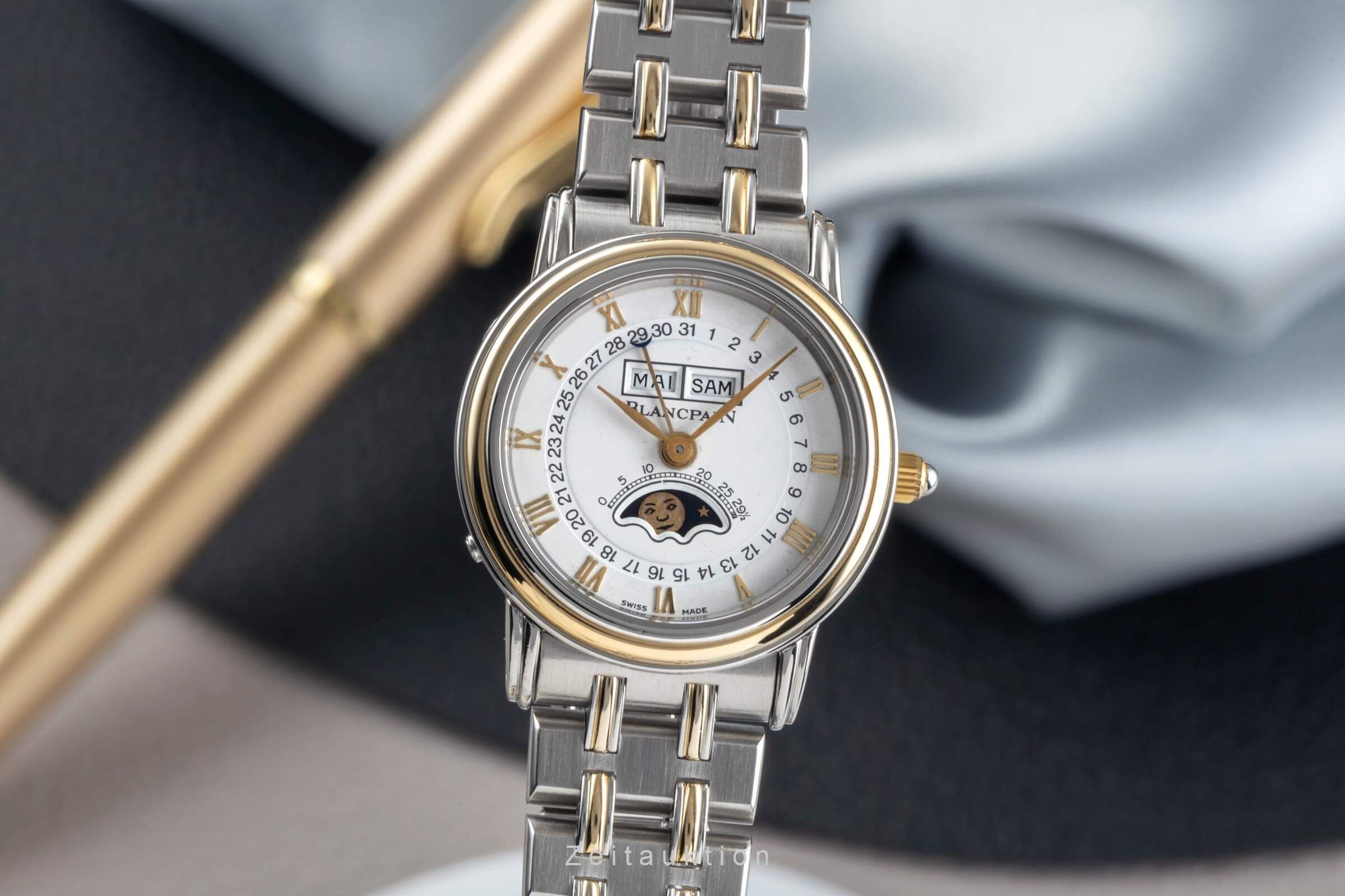 Blancpain Villeret steel / gold automatic women's watch 6395-1318  [2405970] - Image 2