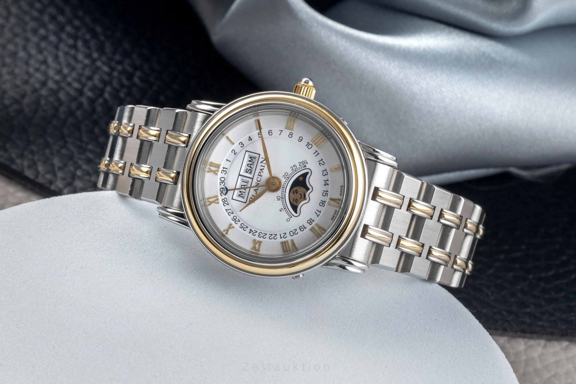 Blancpain Villeret steel / gold automatic women's watch 6395-1318  [2405970] - Image 3
