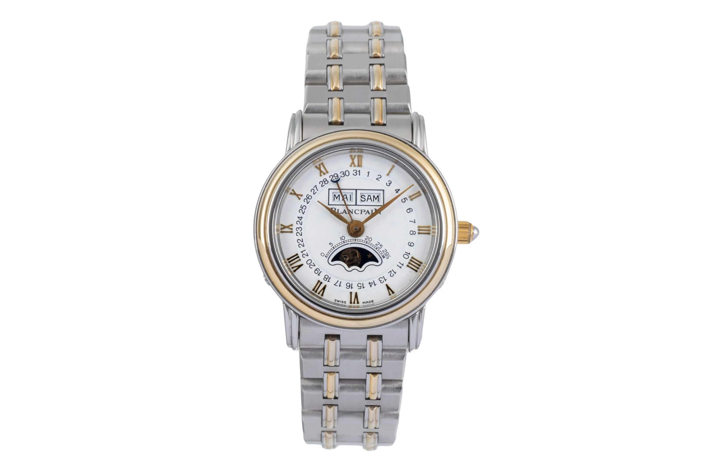 Blancpain Villeret steel / gold automatic women's watch 6395-1318  [2405970] - Image 5