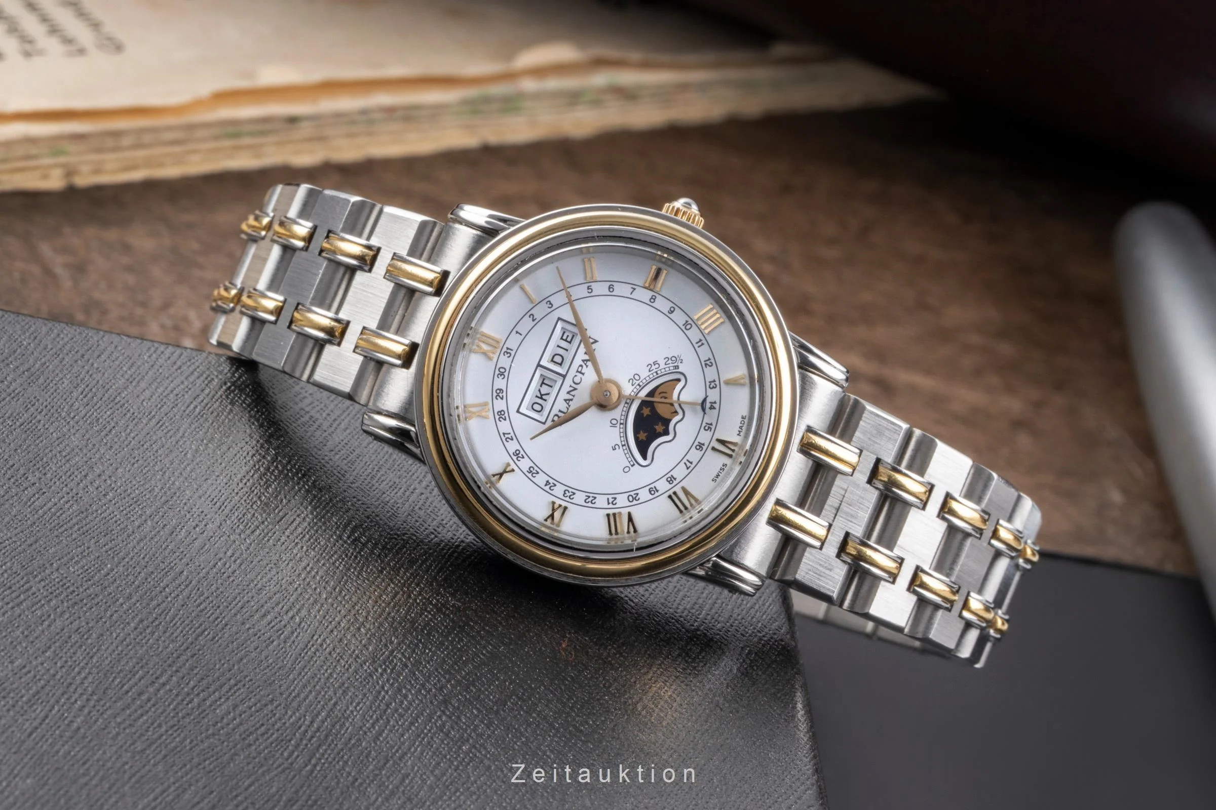 Blancpain Villeret steel / gold manual winding women's watch 6281  [2503569] - Image 3