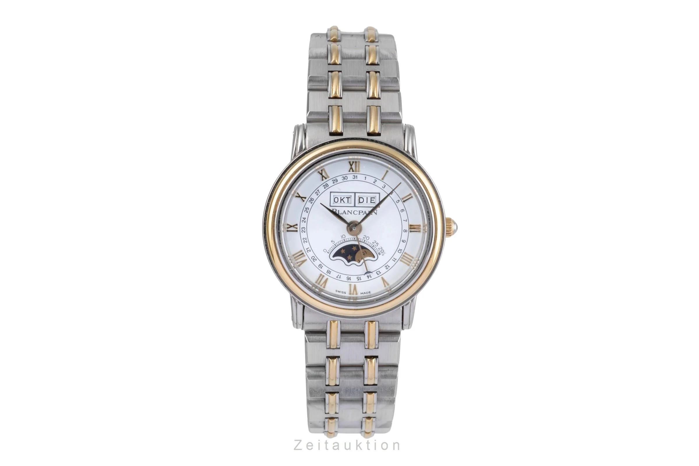 Blancpain Villeret steel / gold manual winding women's watch 6281  [2503569] - Image 5