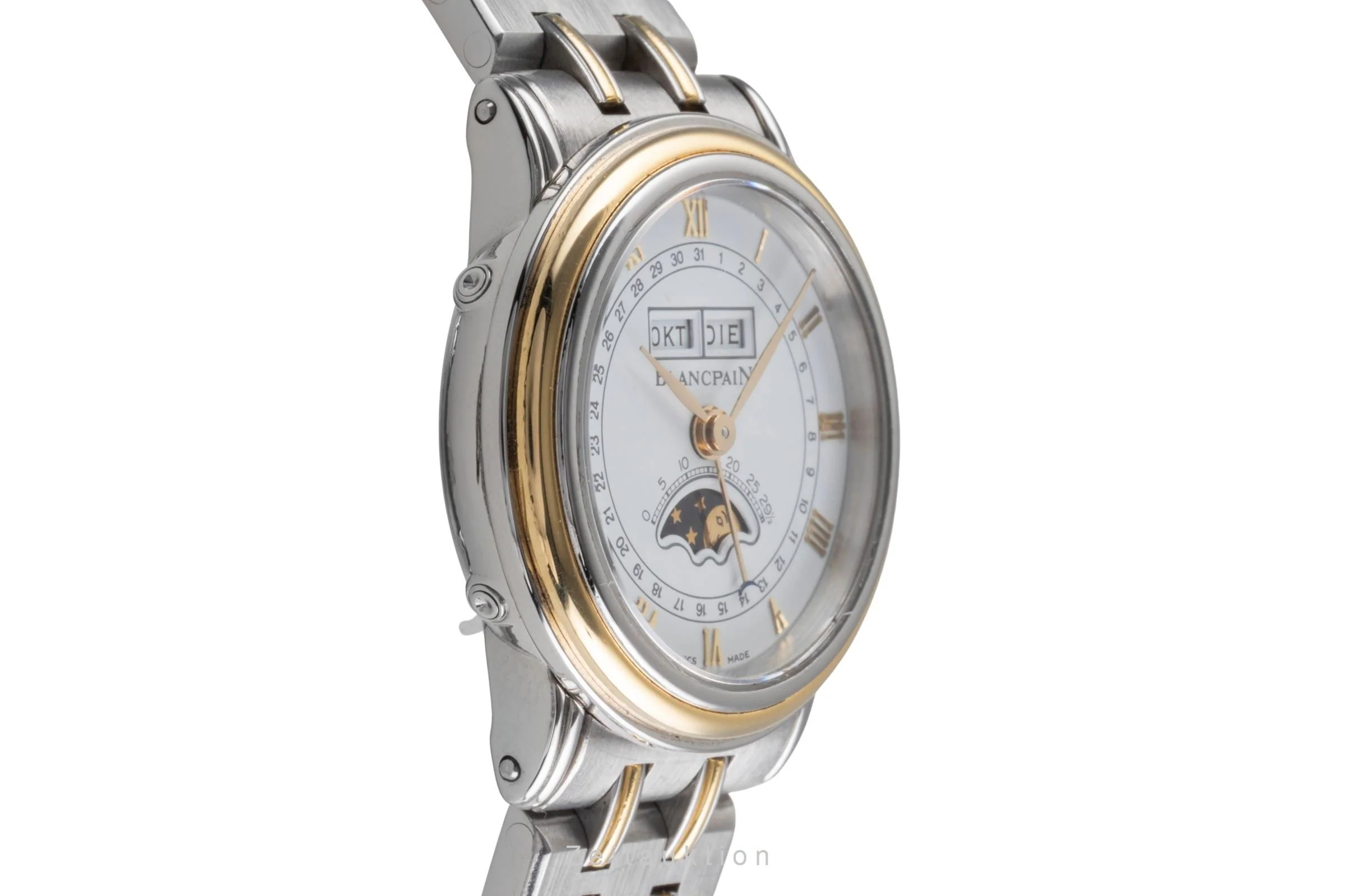 Blancpain Villeret steel / gold manual winding women's watch 6281  [2503569] - Image 8