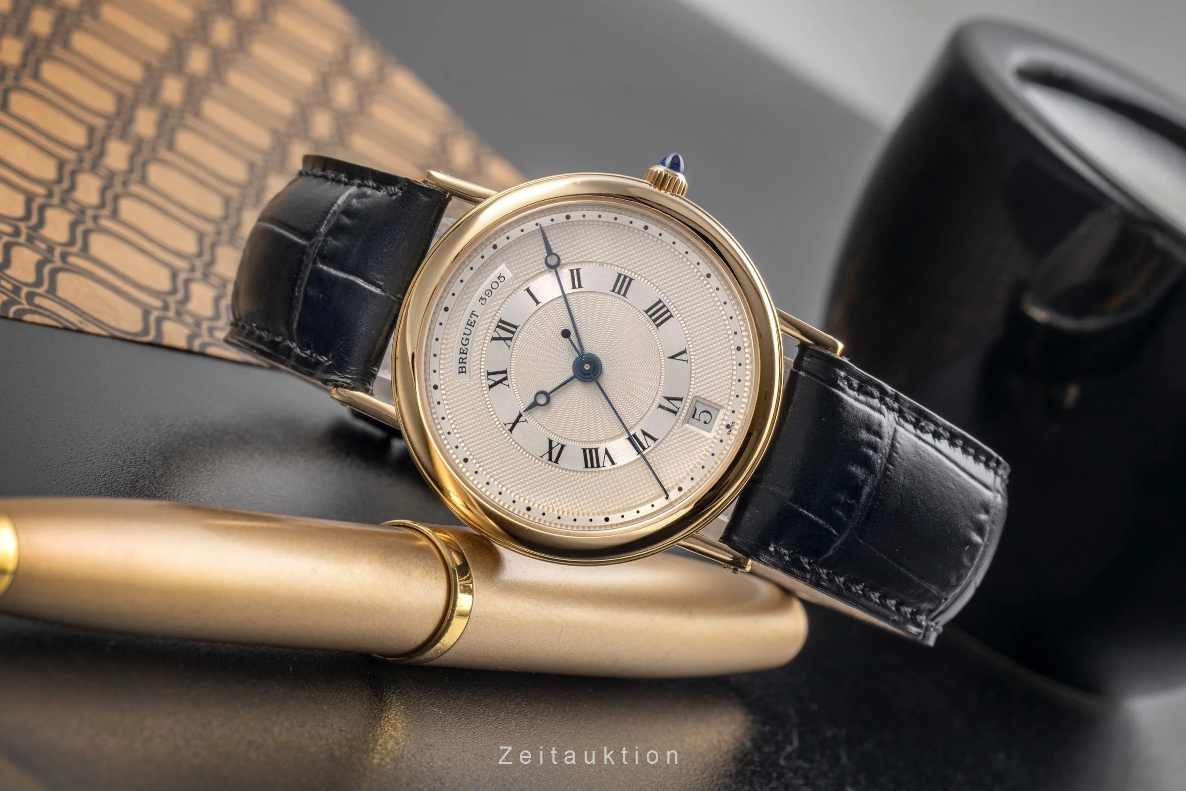 Breguet Classique 18 ct gold automatic men's watch 3320  [2504214] - Image 3
