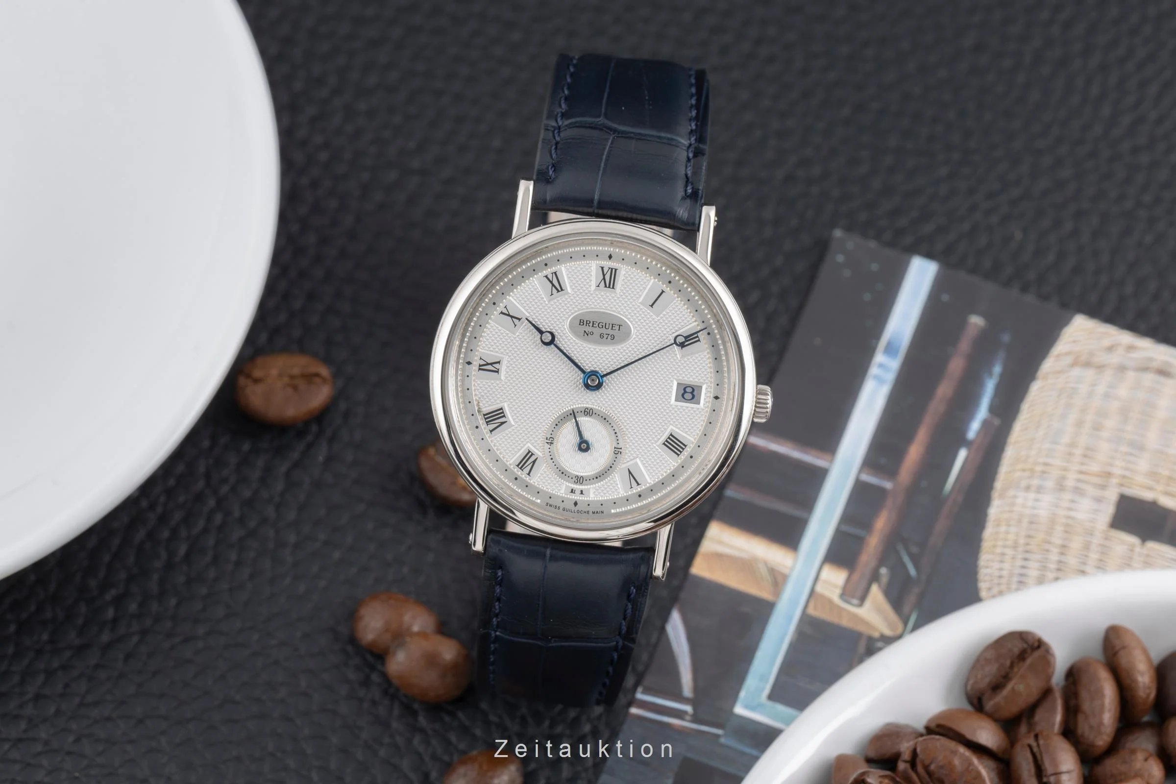 Breguet Classique 18 ct white gold automatic men's watch 5920  [2504530] - Image 4