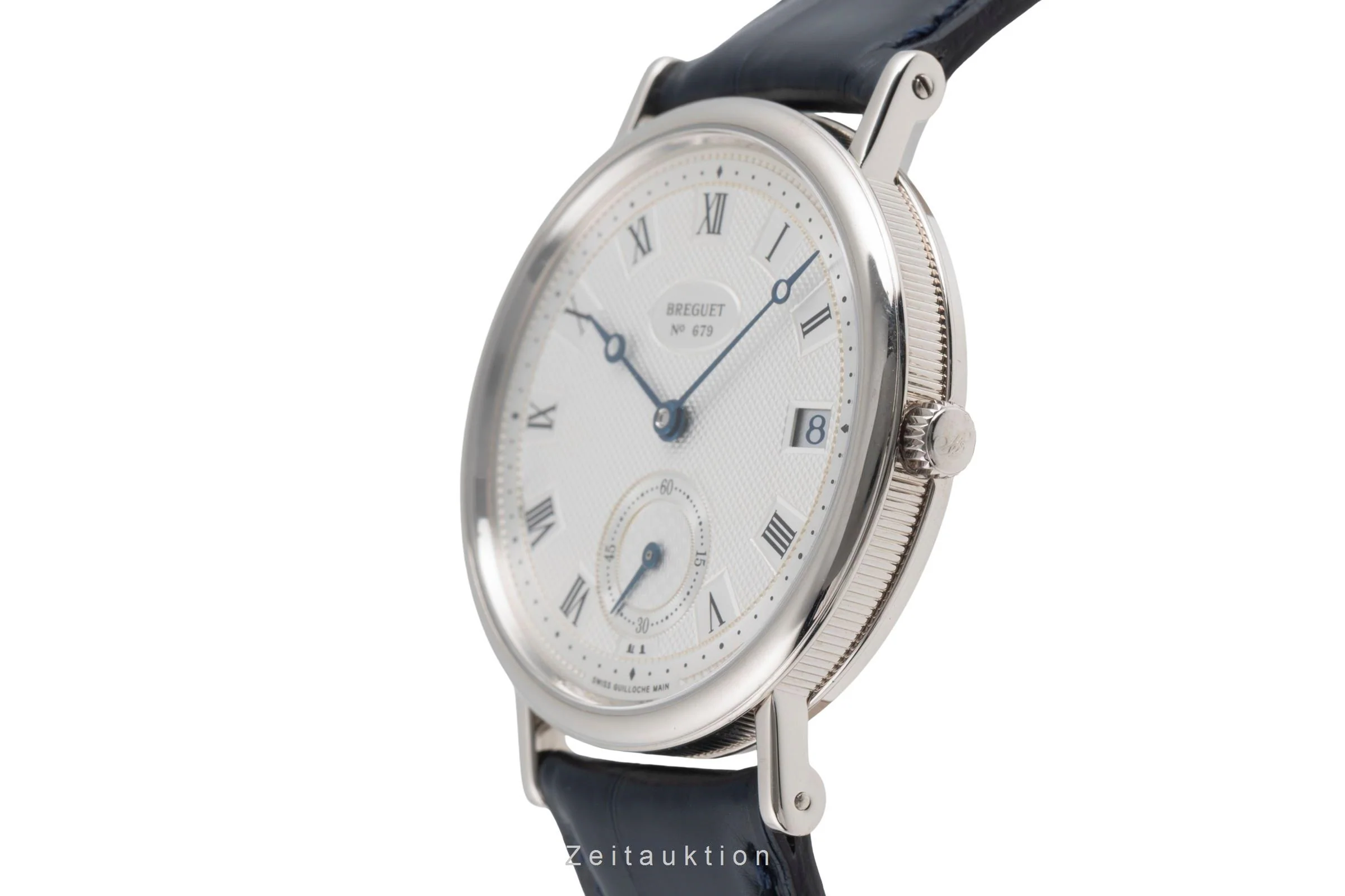 Breguet Classique 18 ct white gold automatic men's watch 5920  [2504530] - Image 7