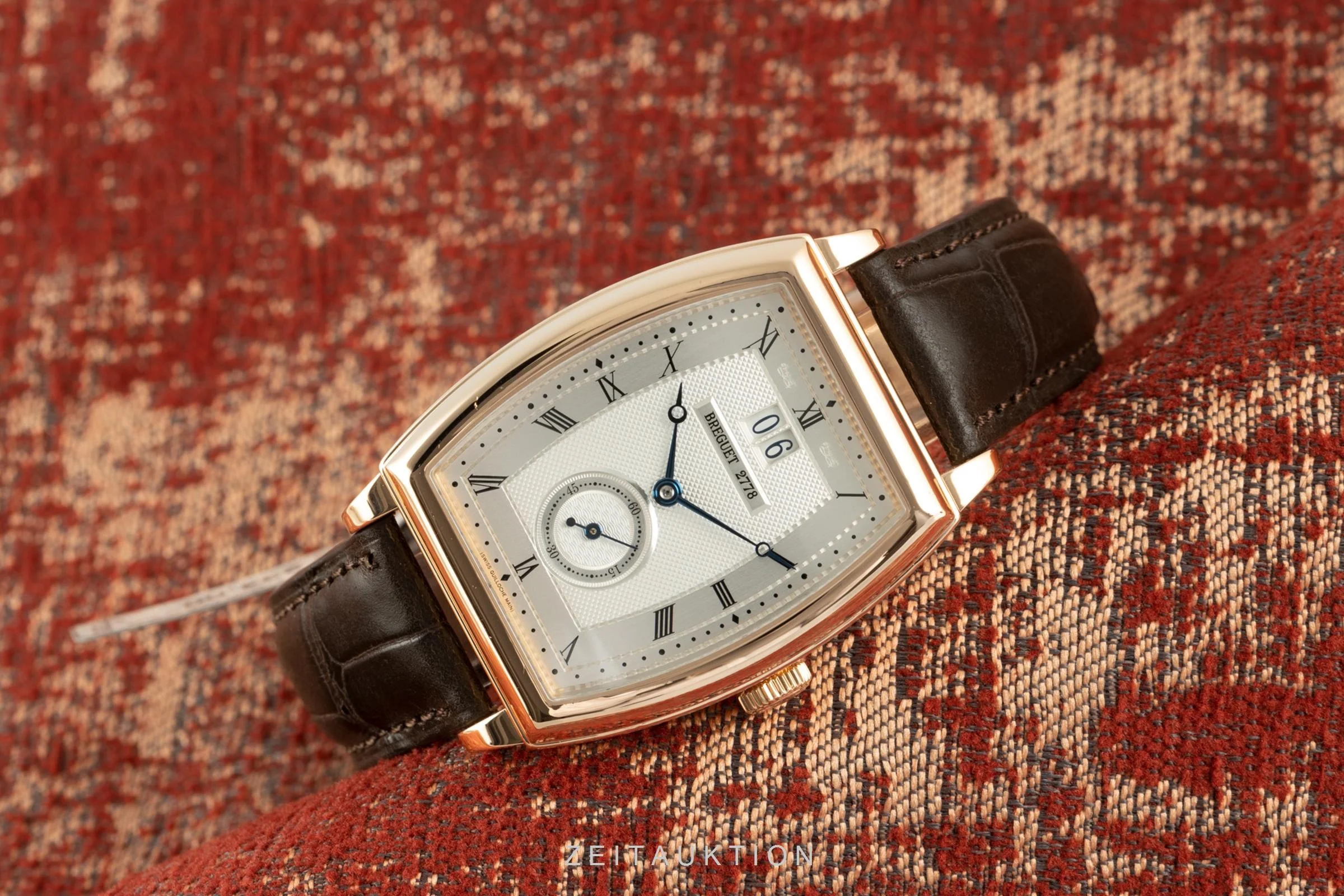 Breguet Heritage  18 ct red gold automatic men's watch 5480  [2102546] - Image 2