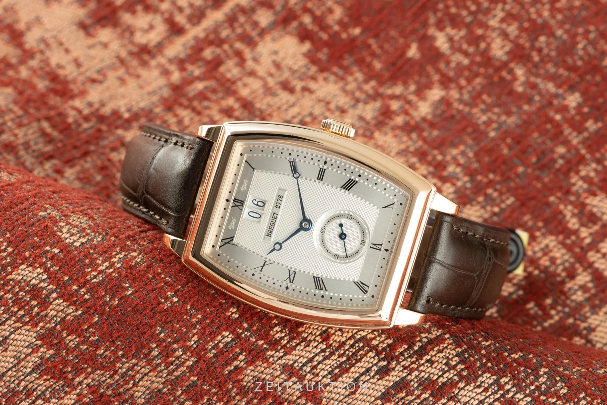 Breguet Heritage  18 ct red gold automatic men's watch 5480  [2102546] - Image 3