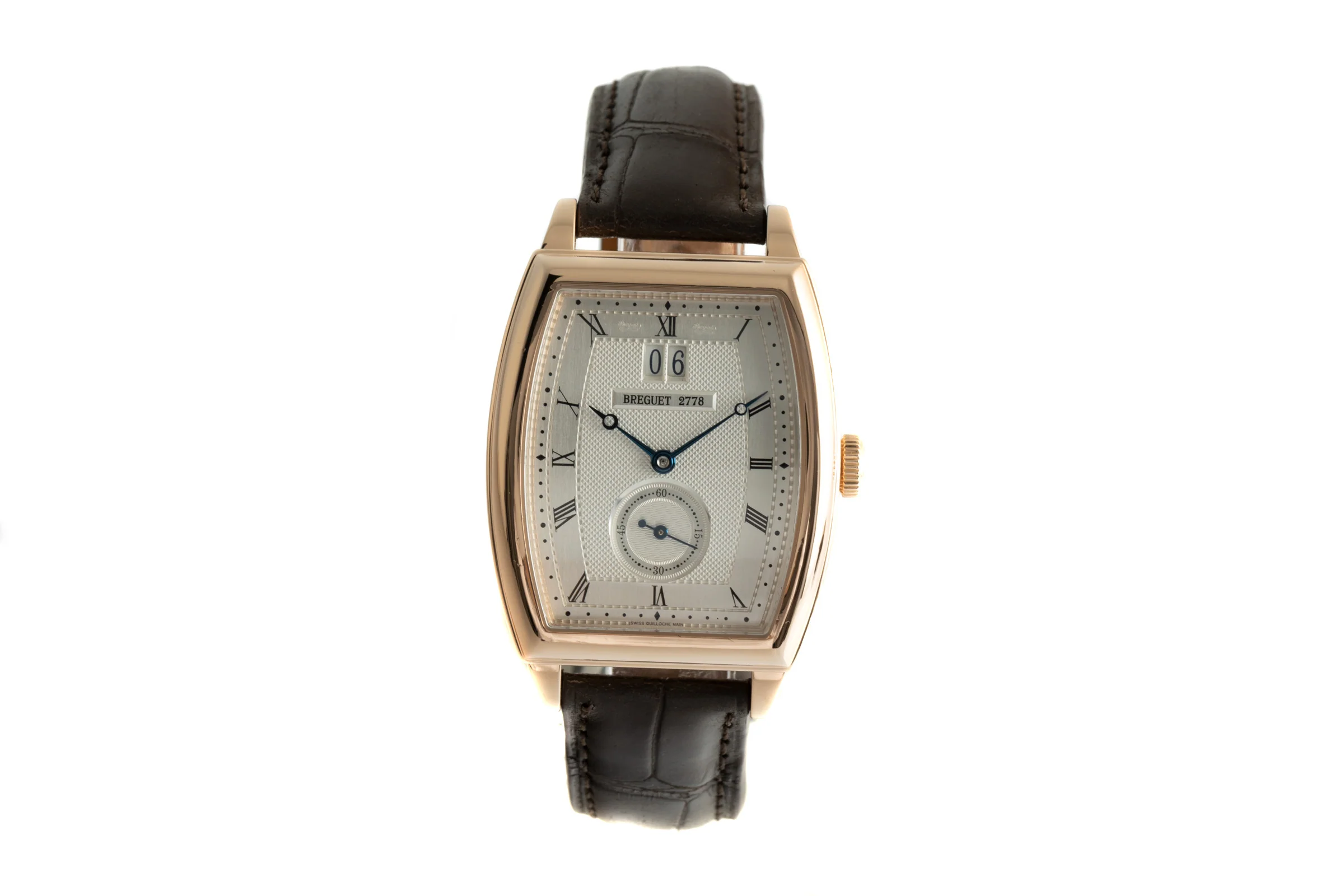 Breguet Heritage  18 ct red gold automatic men's watch 5480  [2102546] - Image 4