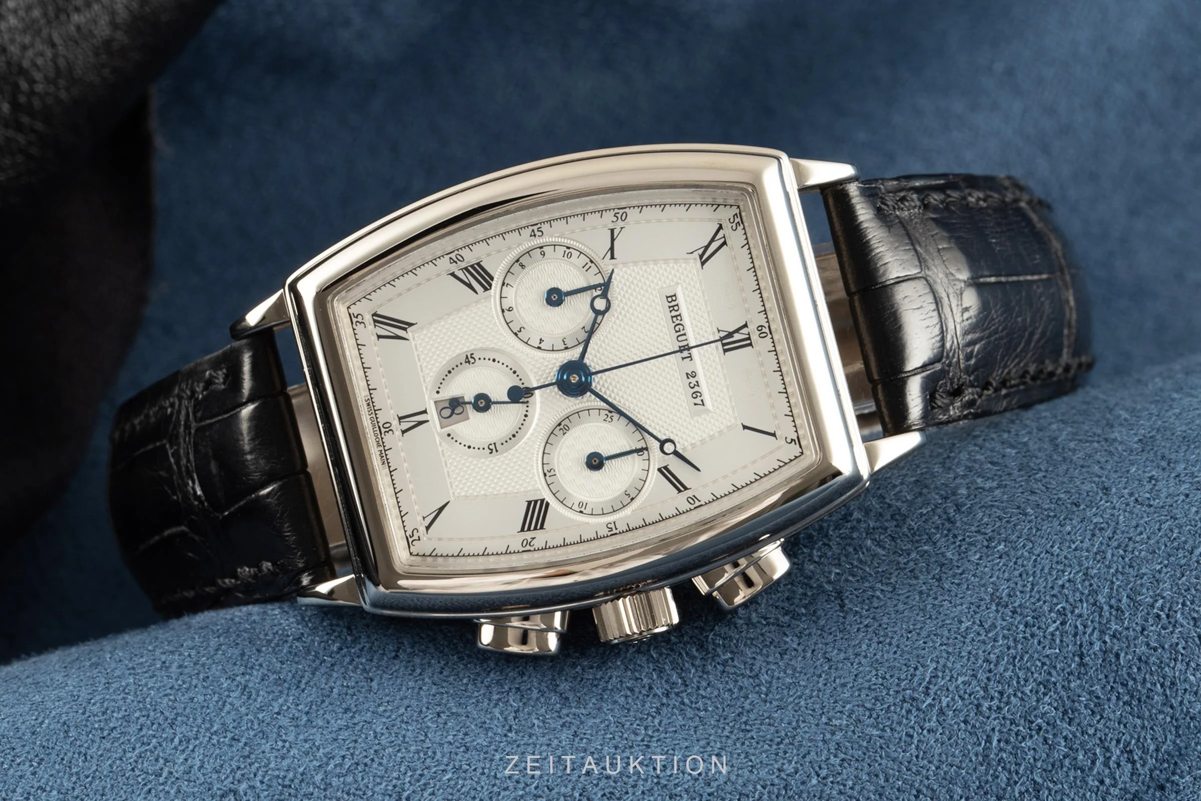 Breguet Heritage  chronograph 18 ct white gold automatic men's watch 5460/BB/12996  [2104837] - Image 2