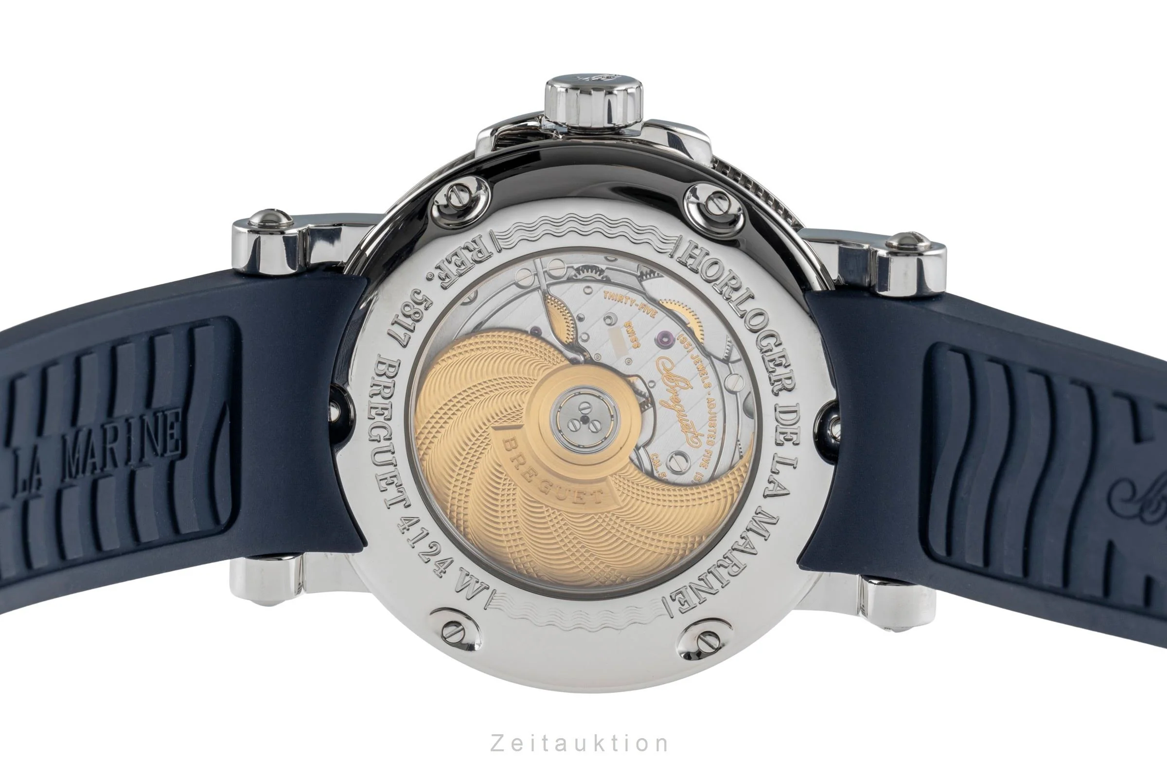 Breguet Marine steel automatic men's watch 5817 ST  [2504088] - Image 11