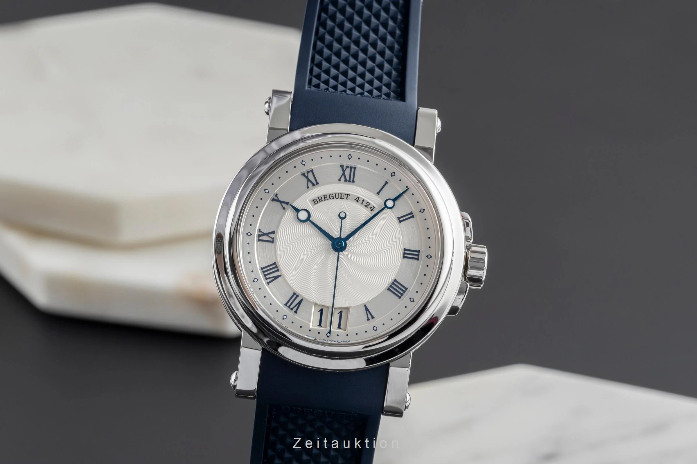 Breguet Marine steel automatic men's watch 5817 ST  [2504088] - Image 2