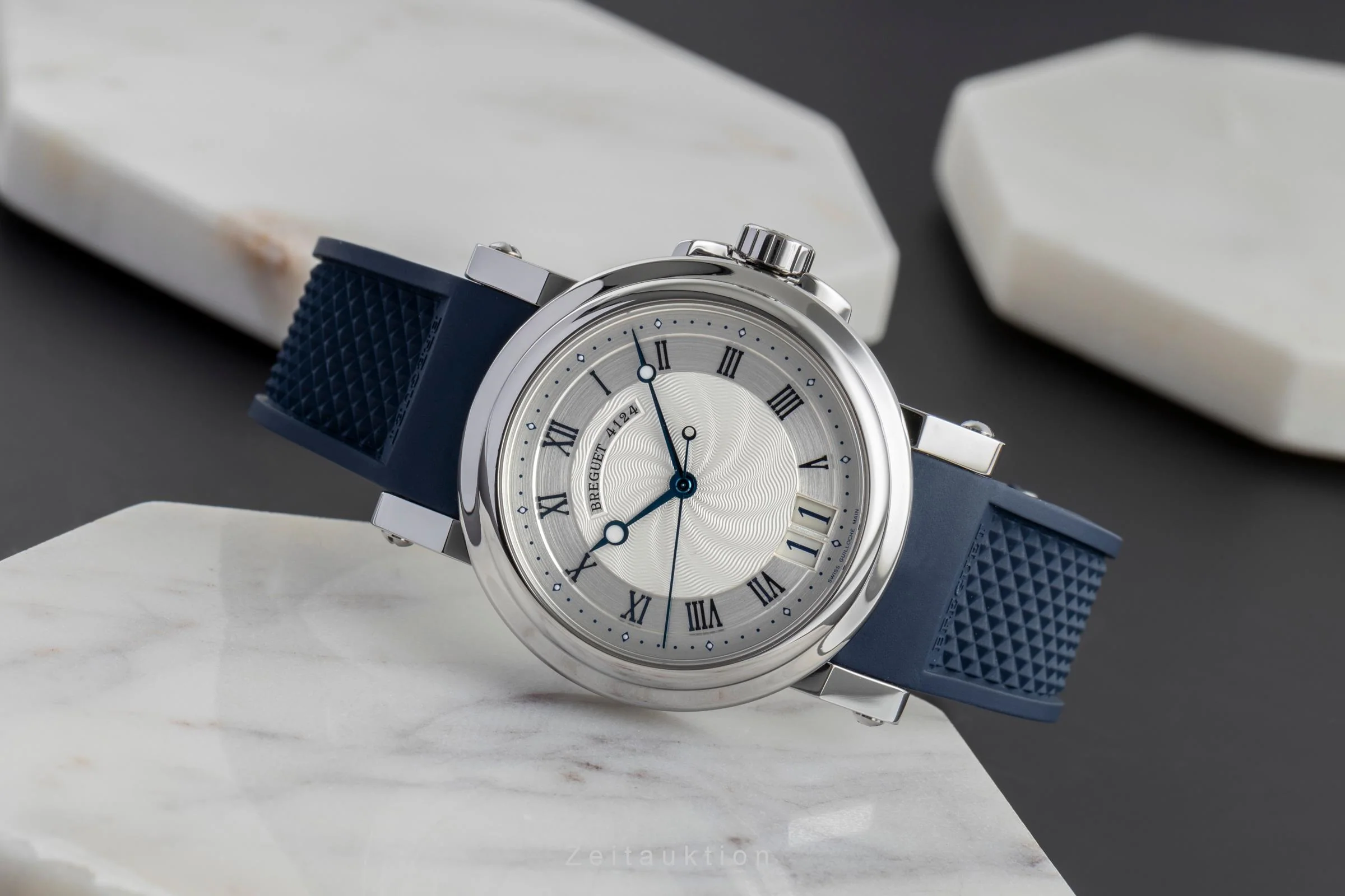 Breguet Marine steel automatic men's watch 5817 ST  [2504088] - Image 3