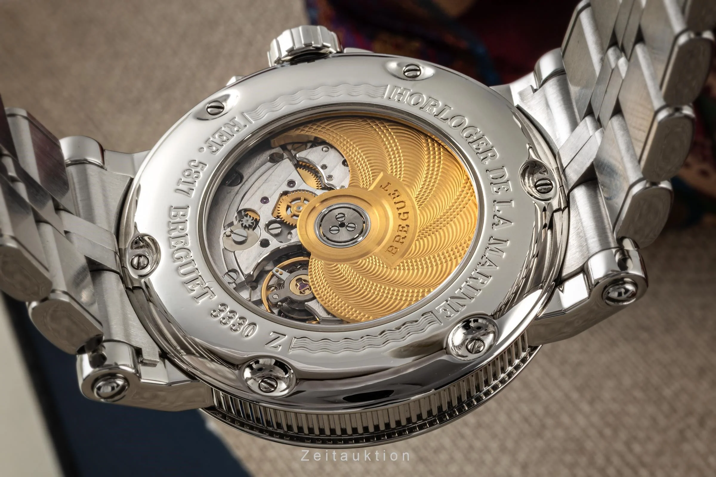 Breguet Marine steel automatic men's watch 5817ST12SV0 LP: 22000EUR  [2304856] - Image 13