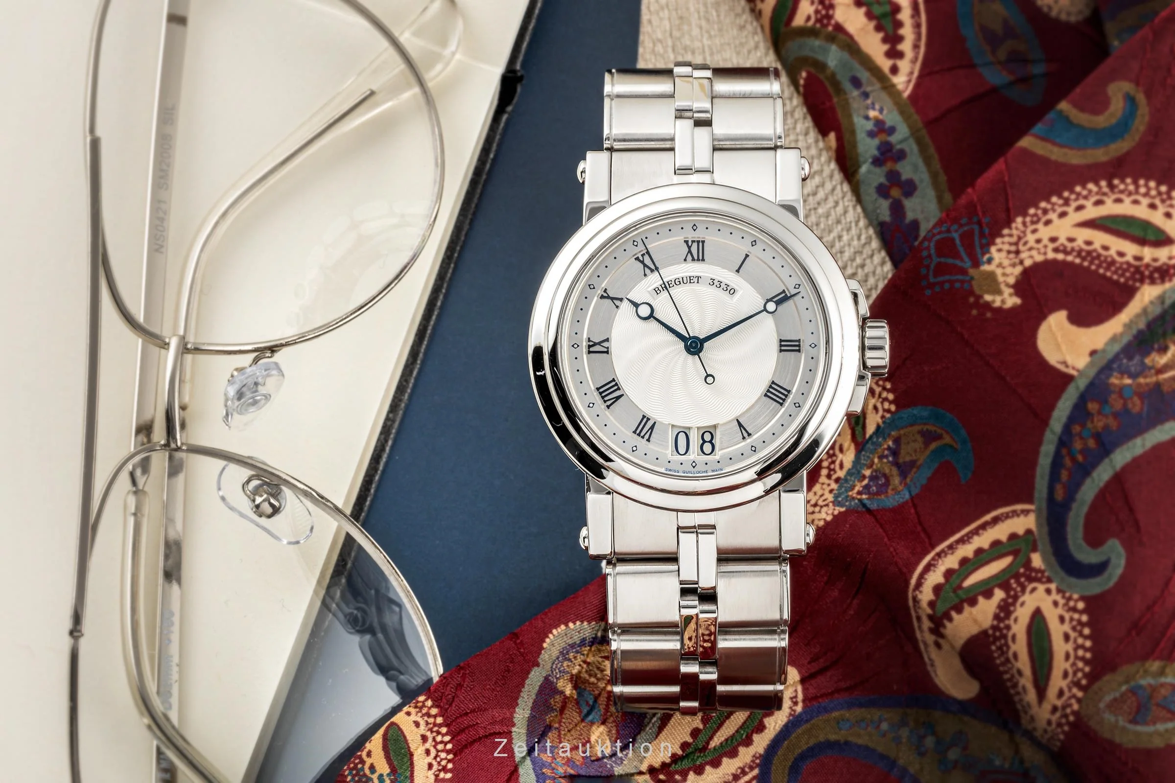 Breguet Marine steel automatic men's watch 5817ST12SV0 LP: 22000EUR  [2304856] - Image 3