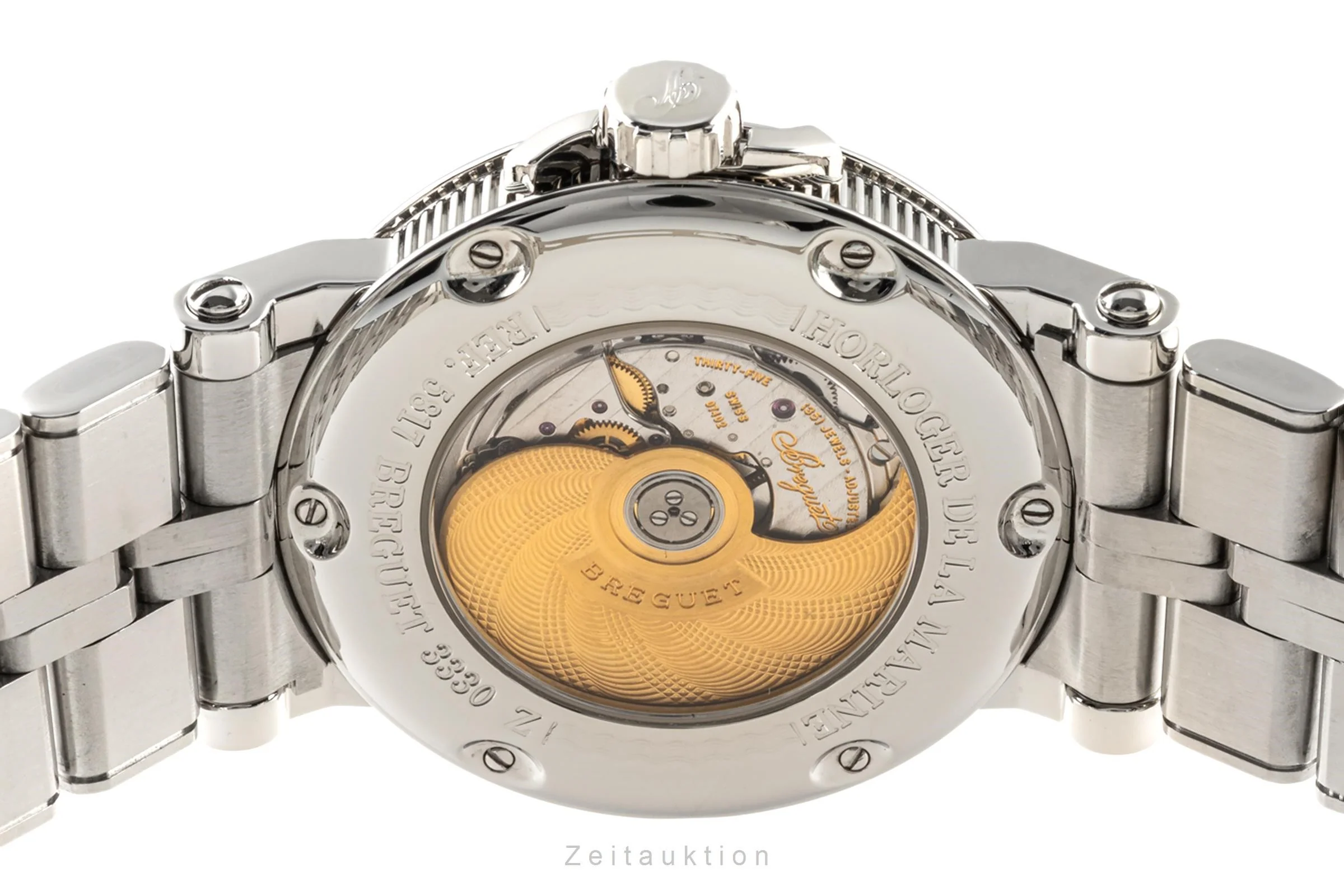 Breguet Marine steel automatic men's watch 5817ST12SV0 LP: 22000EUR  [2304856] - Image 9