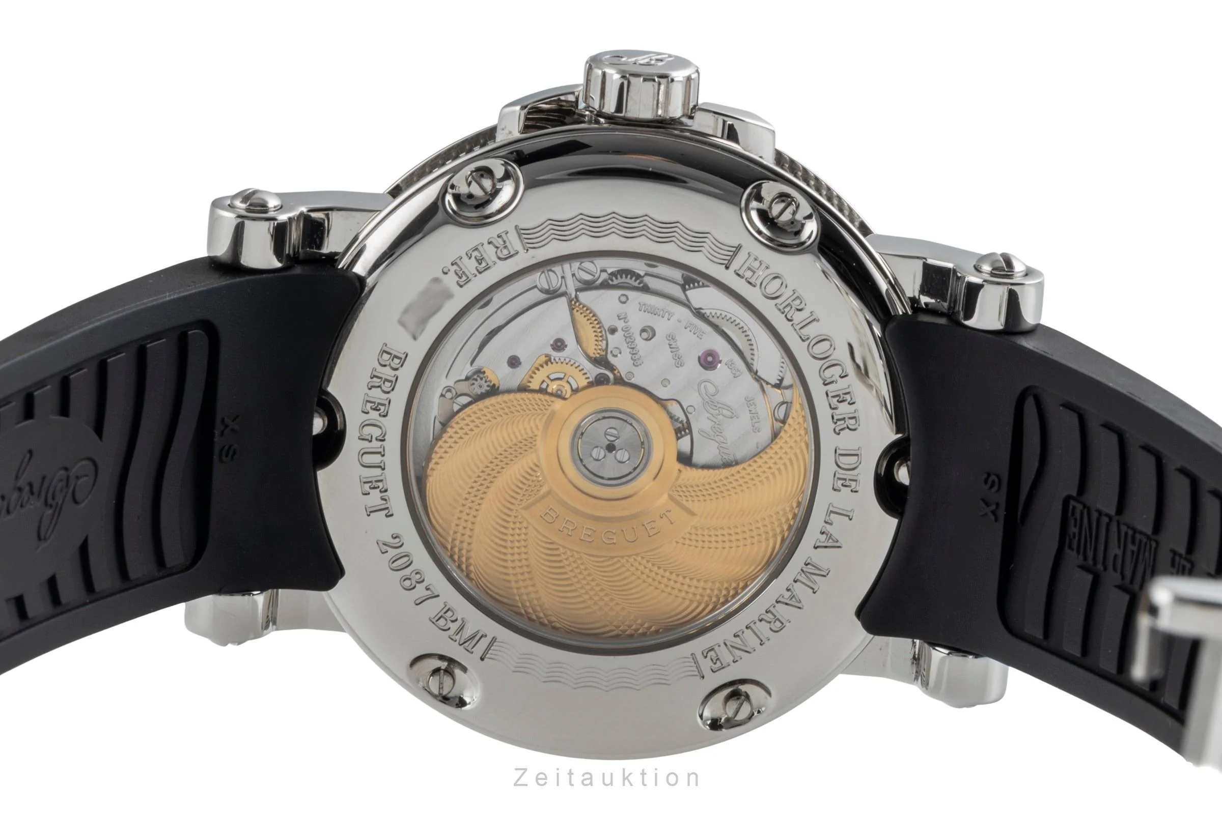 Breguet Marine steel automatic men's watch G5817ST925V8  [2505691] - Image 12