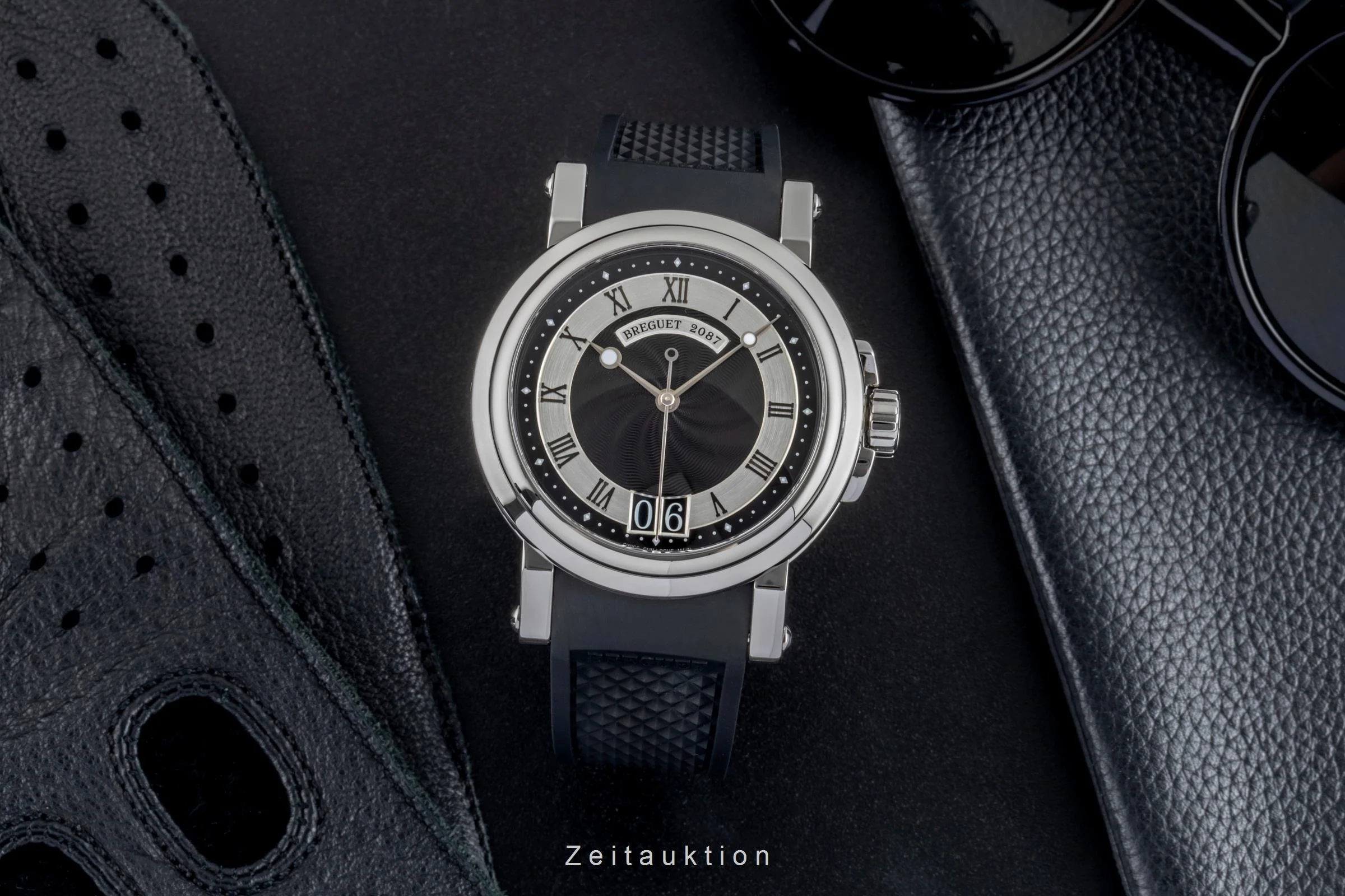 Breguet Marine steel automatic men's watch G5817ST925V8  [2505691] - Image 4