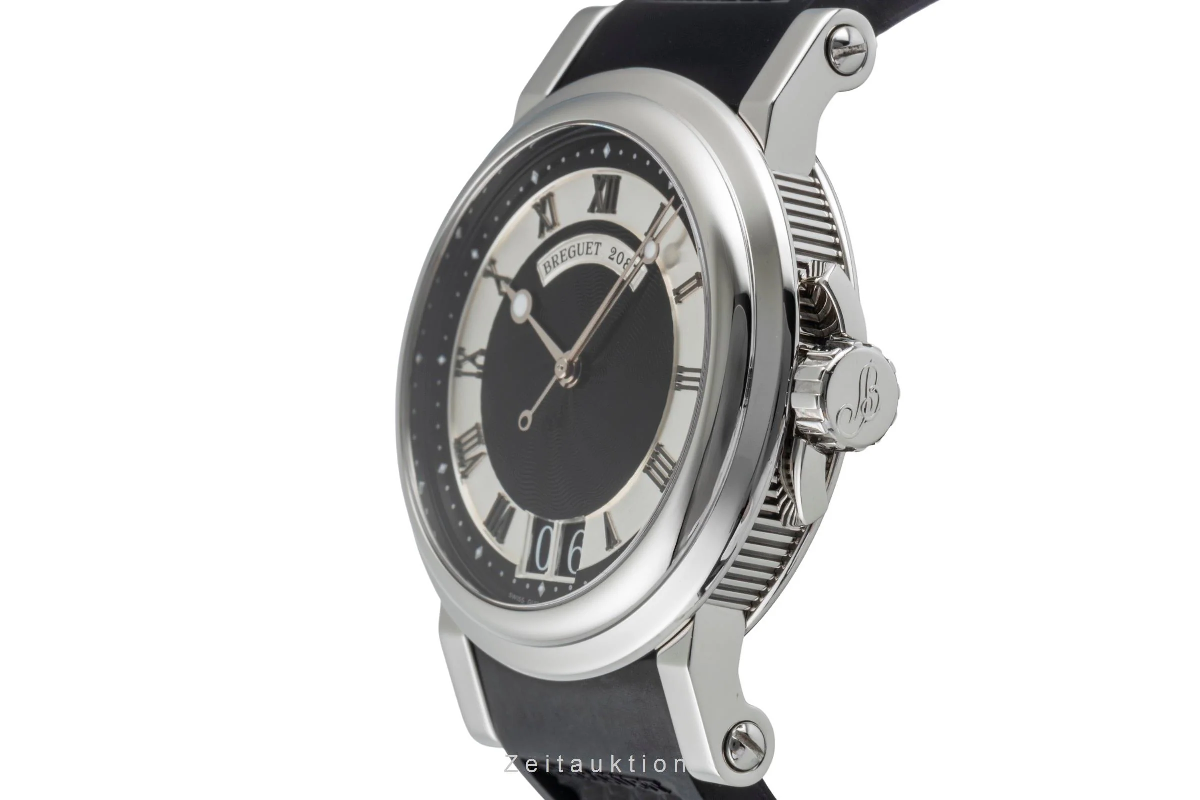 Breguet Marine steel automatic men's watch G5817ST925V8  [2505691] - Image 7