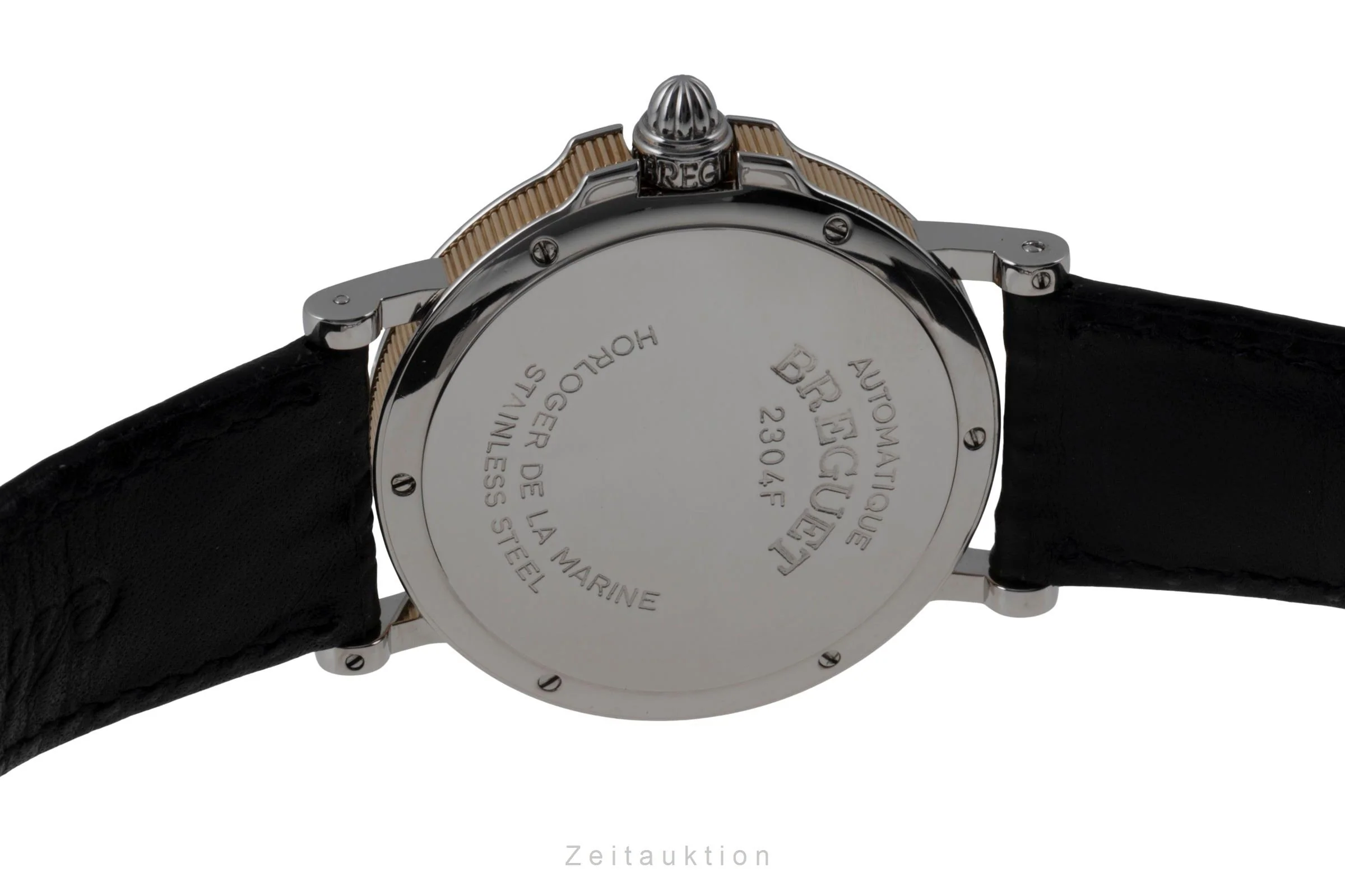 Breguet Marine steel / gold automatic men's watch 3400  [2505402] - Image 11