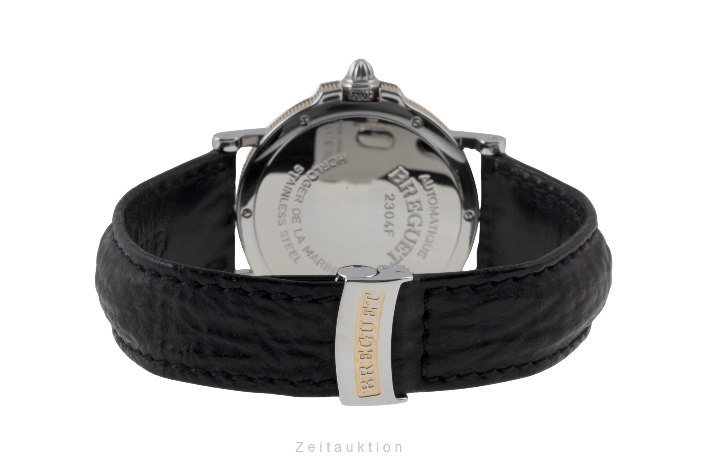 Breguet Marine steel / gold automatic men's watch 3400  [2505402] - Image 13