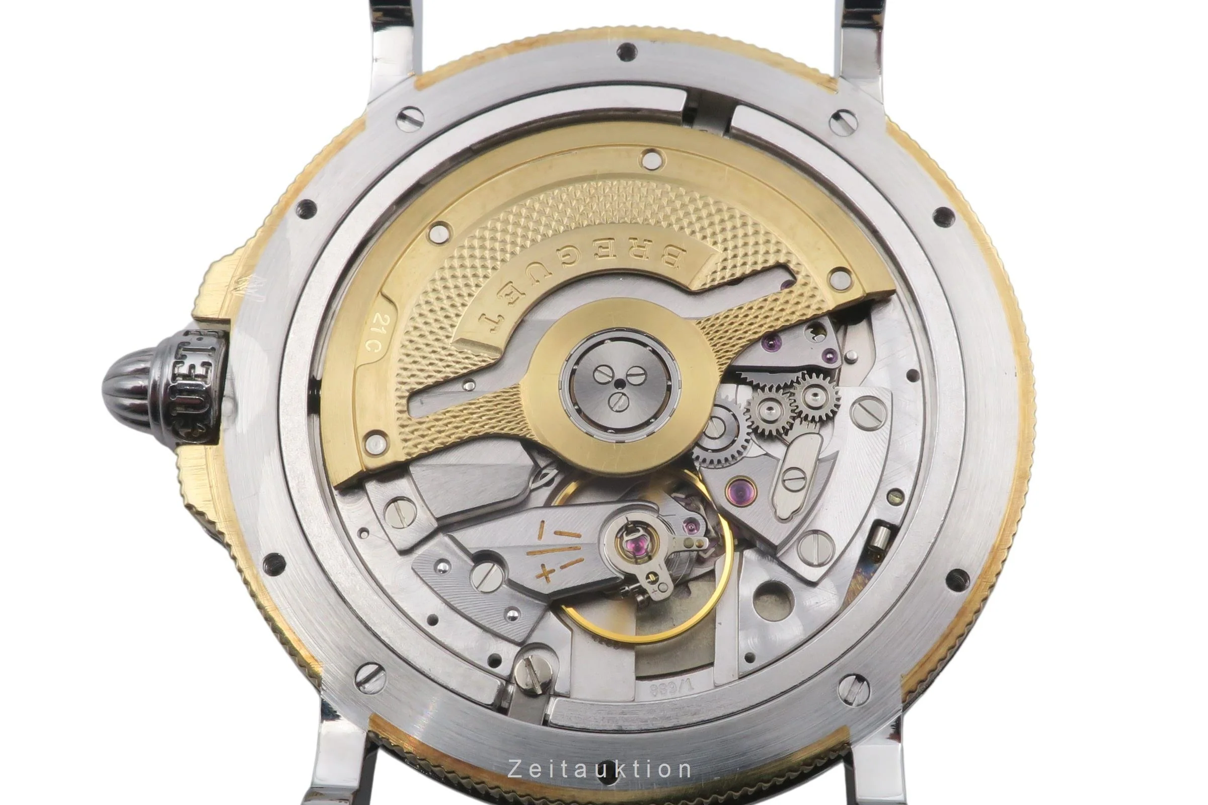 Breguet Marine steel / gold automatic men's watch 3400  [2505402] - Image 14