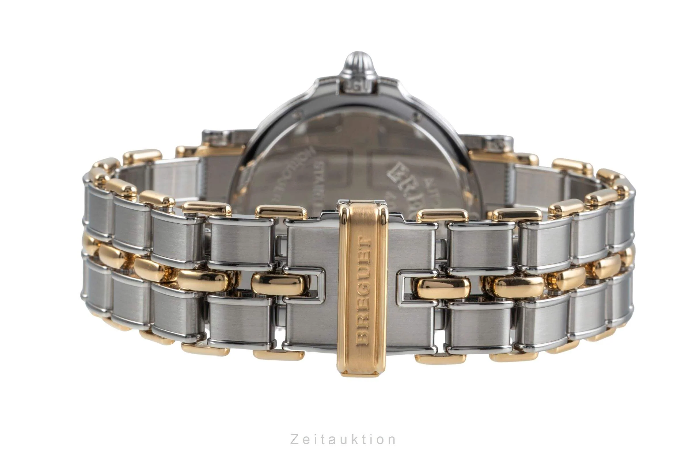 Breguet Marine steel / gold automatic men's watch 3400SA/12/X90  [2501691] - Image 12