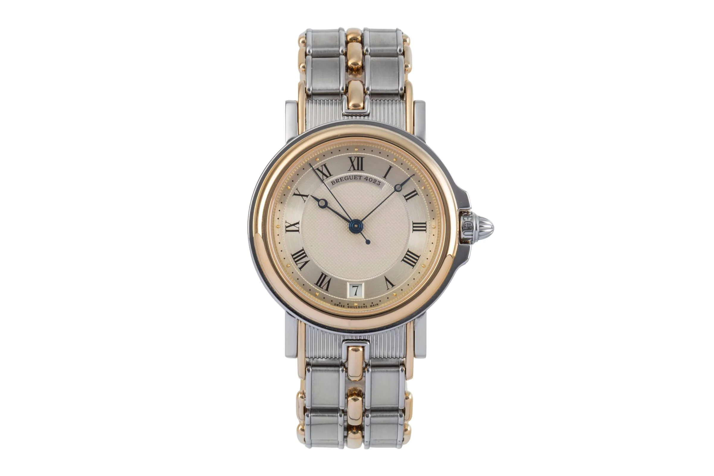 Breguet Marine steel / gold automatic men's watch 3400SA/12/X90  [2501691] - Image 5