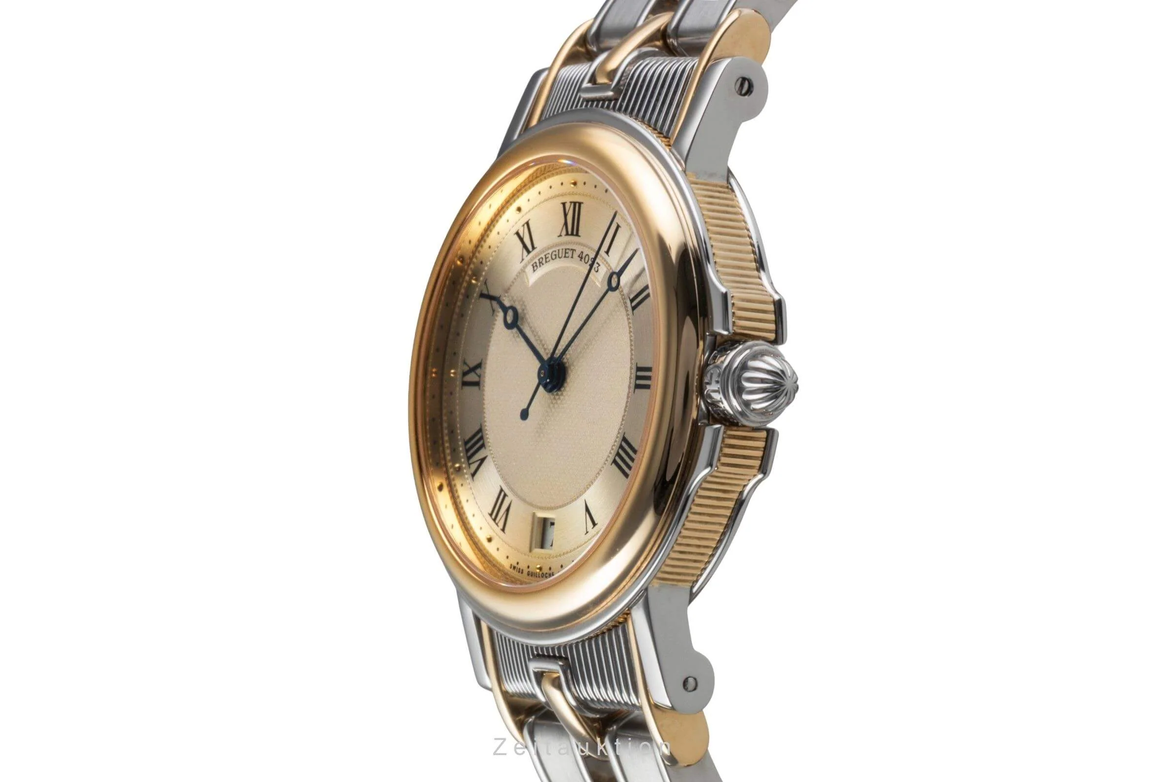 Breguet Marine steel / gold automatic men's watch 3400SA/12/X90  [2501691] - Image 7