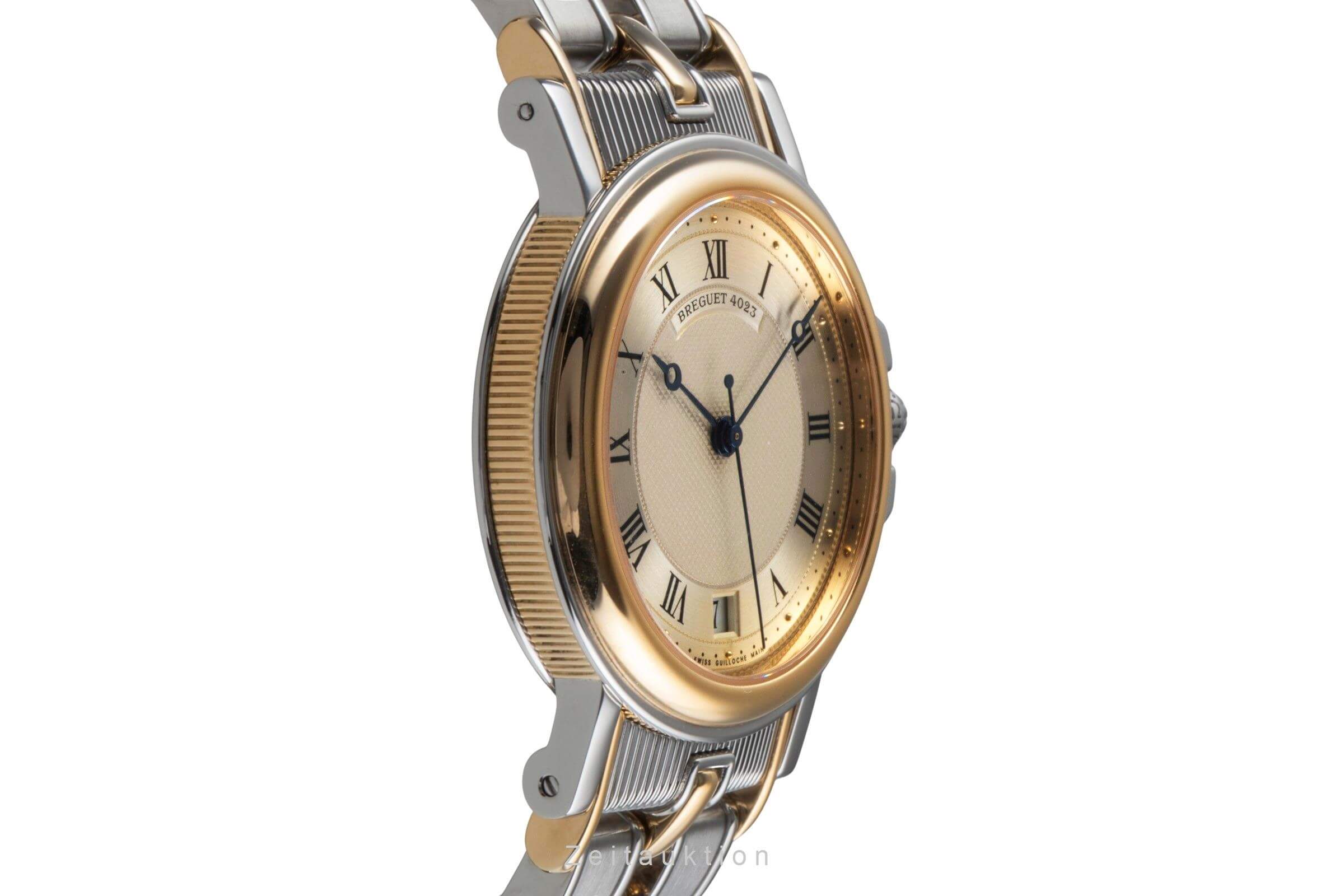 Breguet Marine steel / gold automatic men's watch 3400SA/12/X90  [2501691] - Image 8