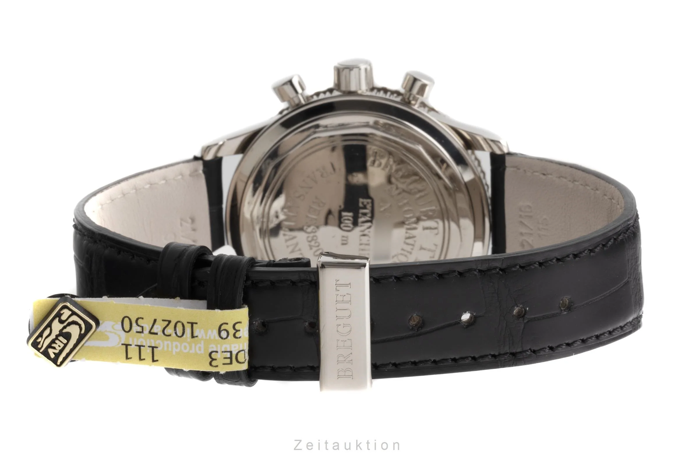 Breguet Type XX chronograph 18 ct white gold automatic men's watch 3820  [2203968] - Image 11
