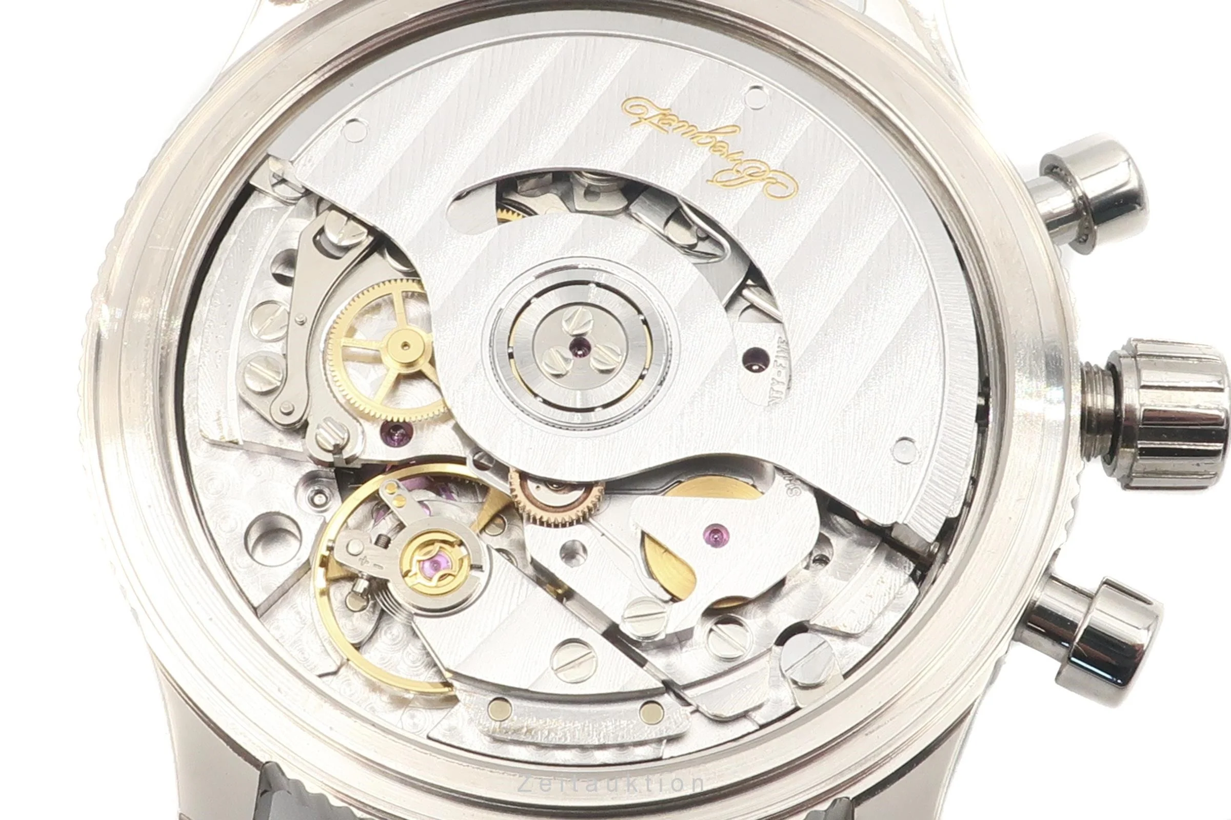 Breguet Type XX chronograph 18 ct white gold automatic men's watch 3820  [2203968] - Image 14