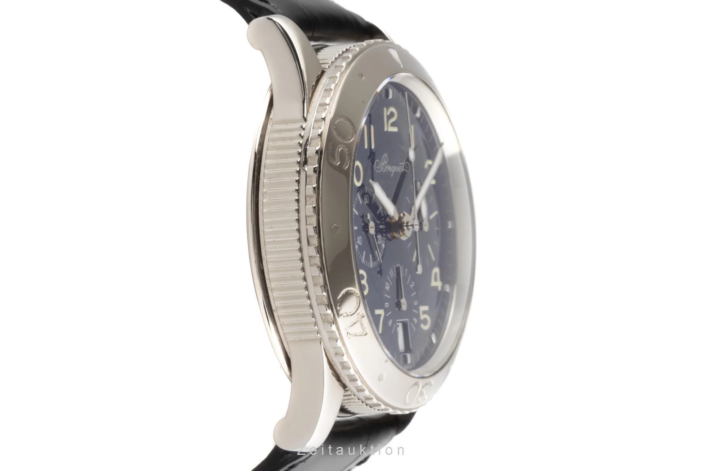 Breguet Type XX chronograph 18 ct white gold automatic men's watch 3820  [2203968] - Image 7