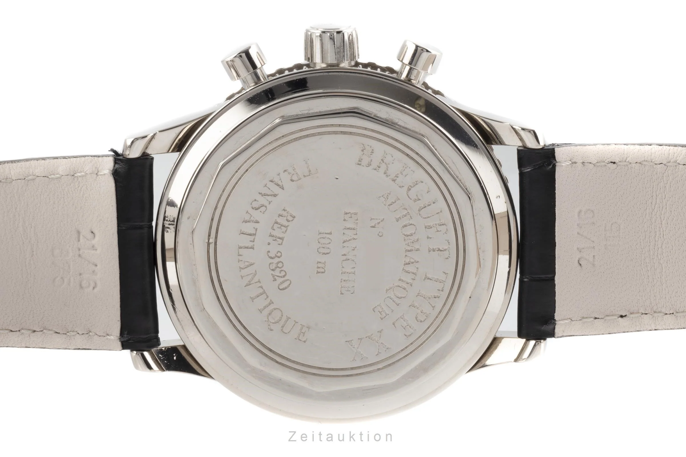 Breguet Type XX chronograph 18 ct white gold automatic men's watch 3820  [2203968] - Image 9