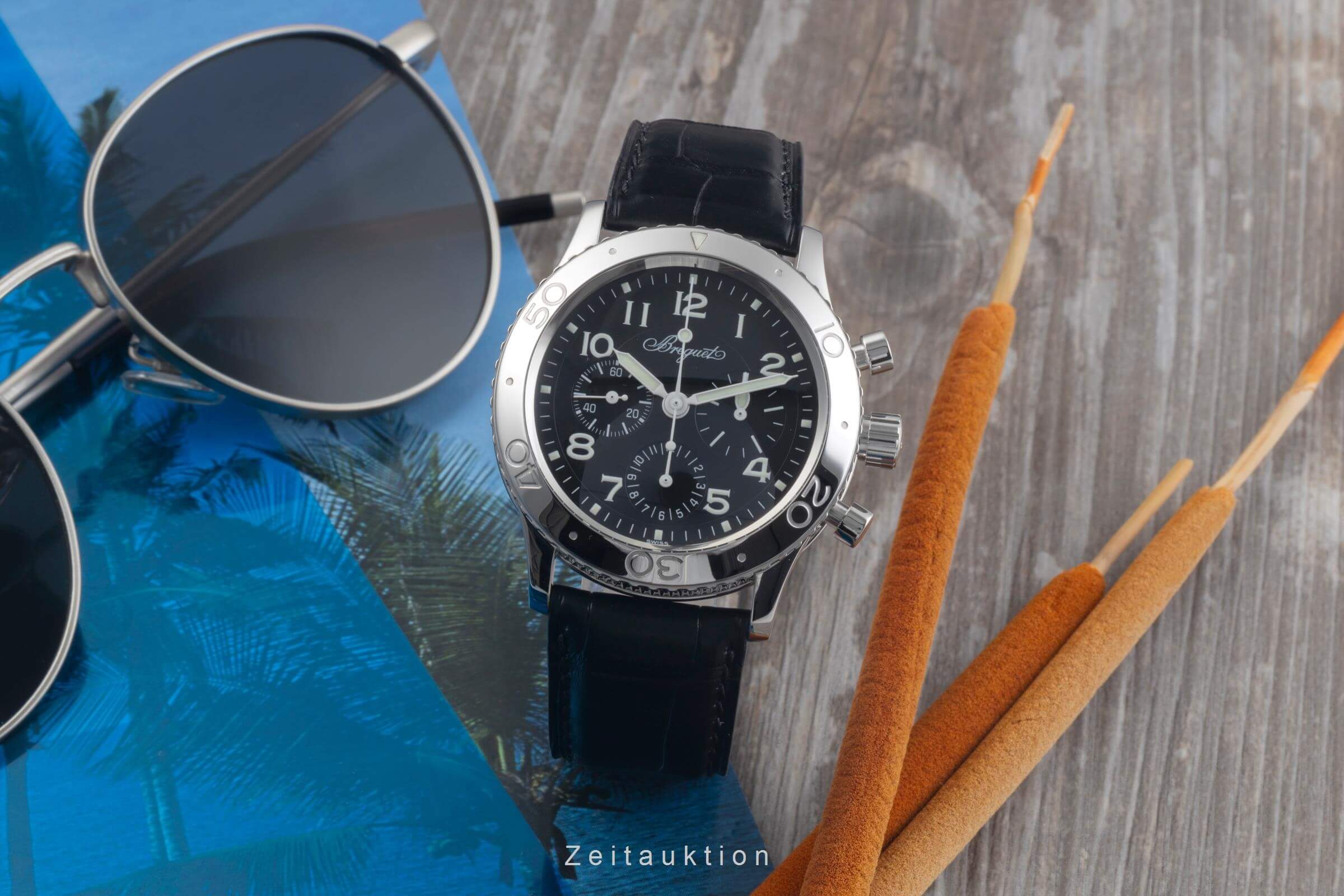Breguet Type XX chronograph steel automatic men's watch 3800 LP: 20500EUR  [2501060] - Image 4
