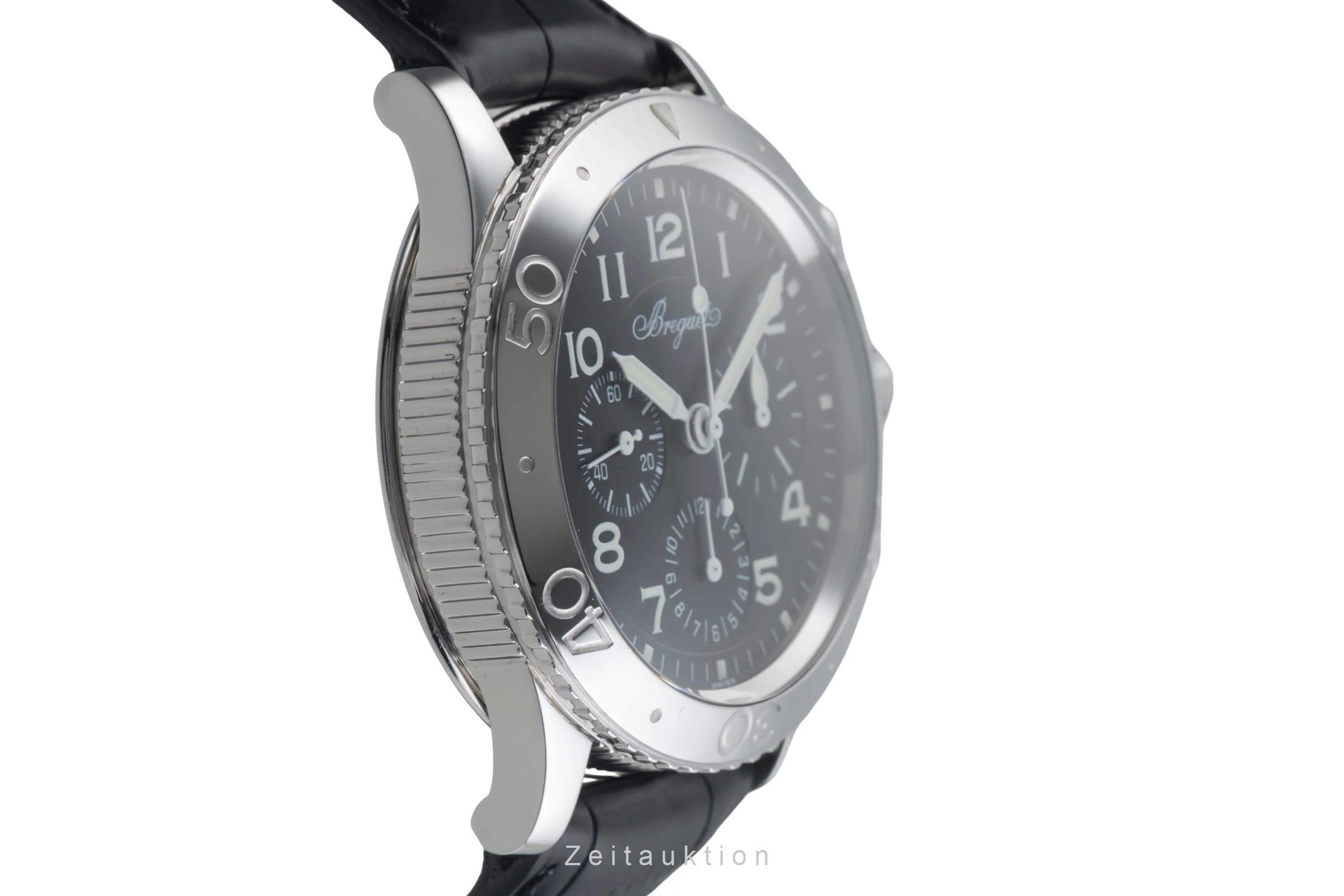Breguet Type XX chronograph steel automatic men's watch 3800 LP: 20500EUR  [2501060] - Image 8