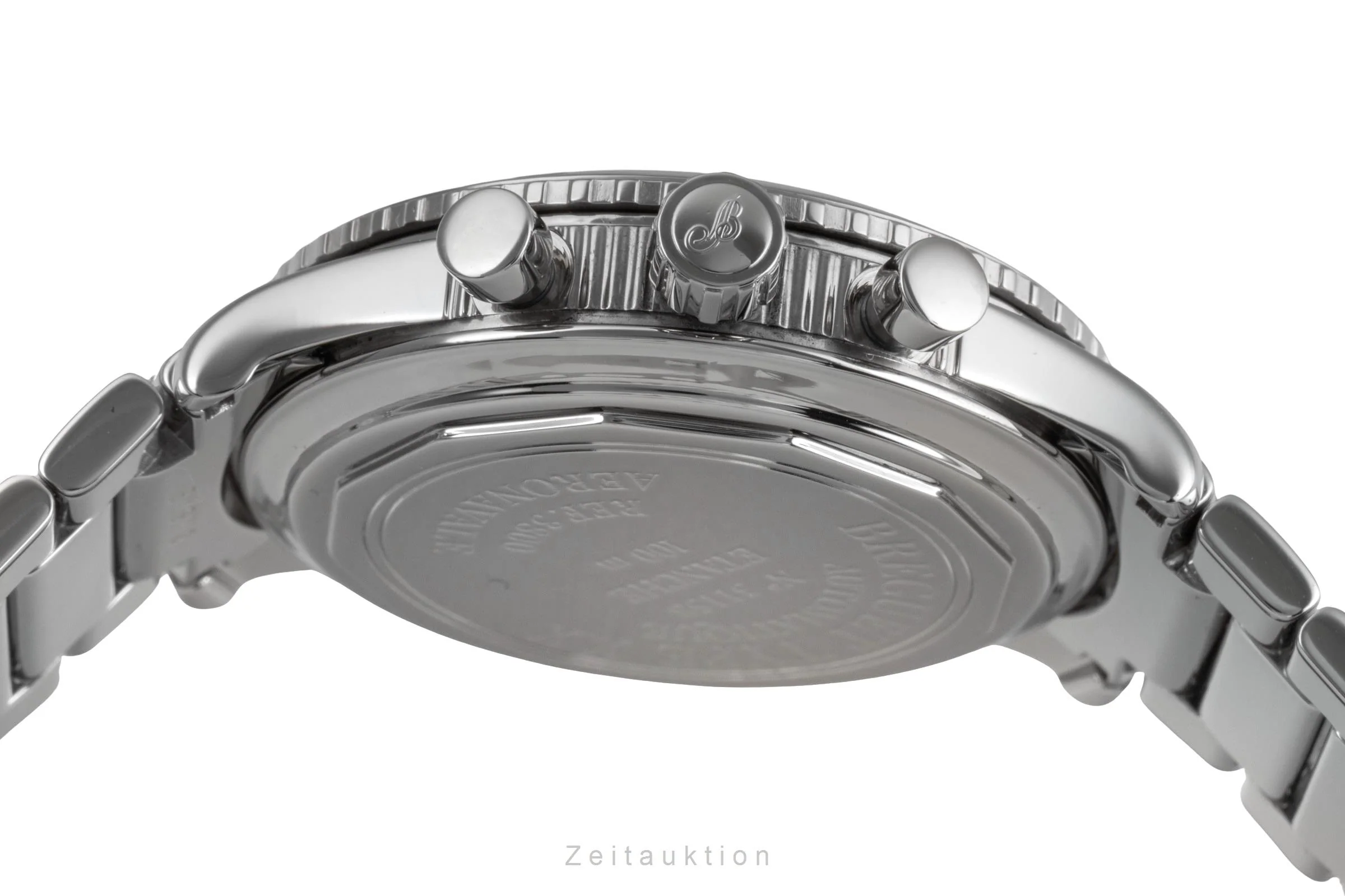 Breguet Type XX chronograph steel automatic men's watch 3800  [2503502] - Image 11