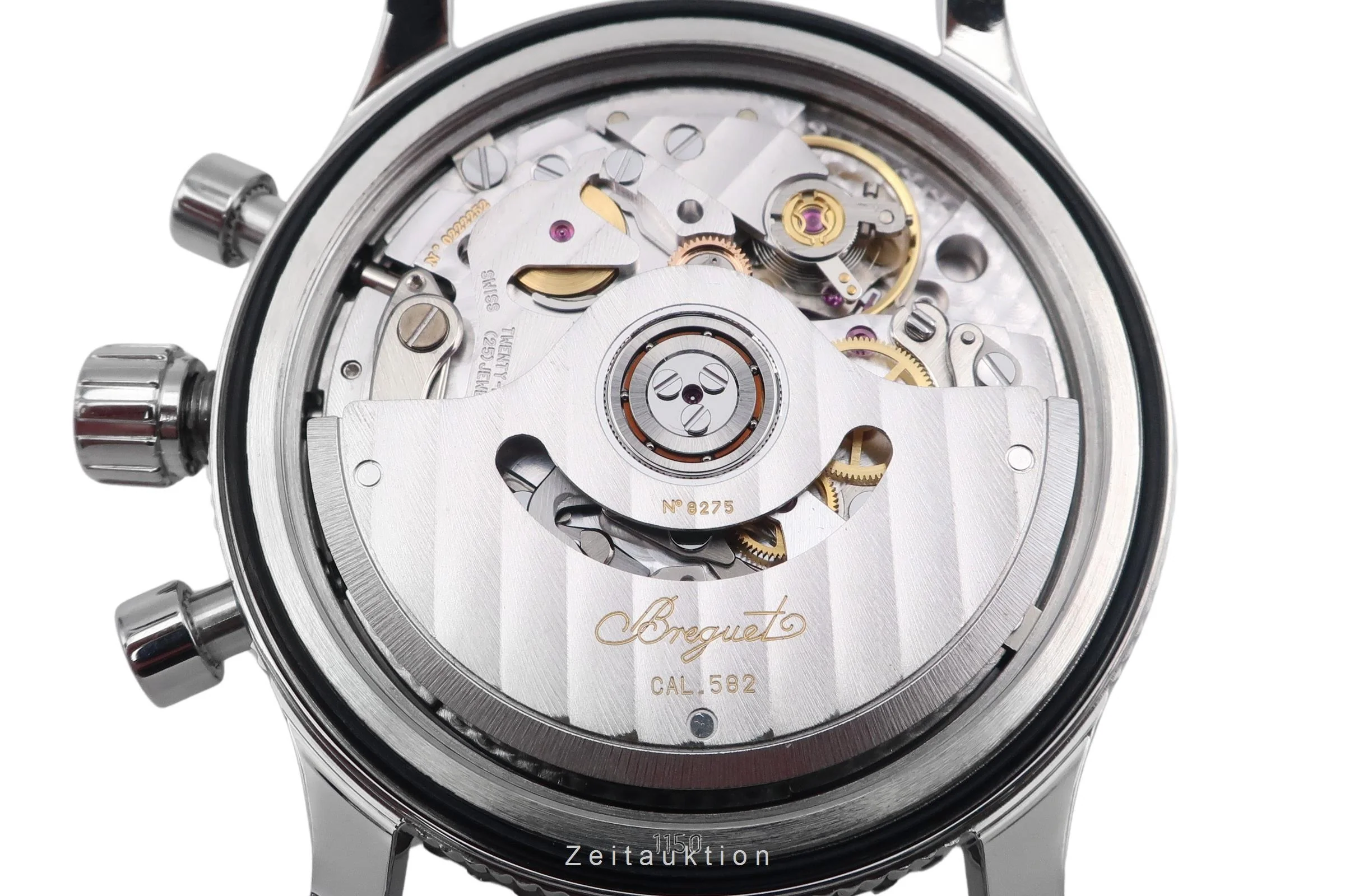 Breguet Type XX chronograph steel automatic men's watch 3800  [2503502] - Image 15