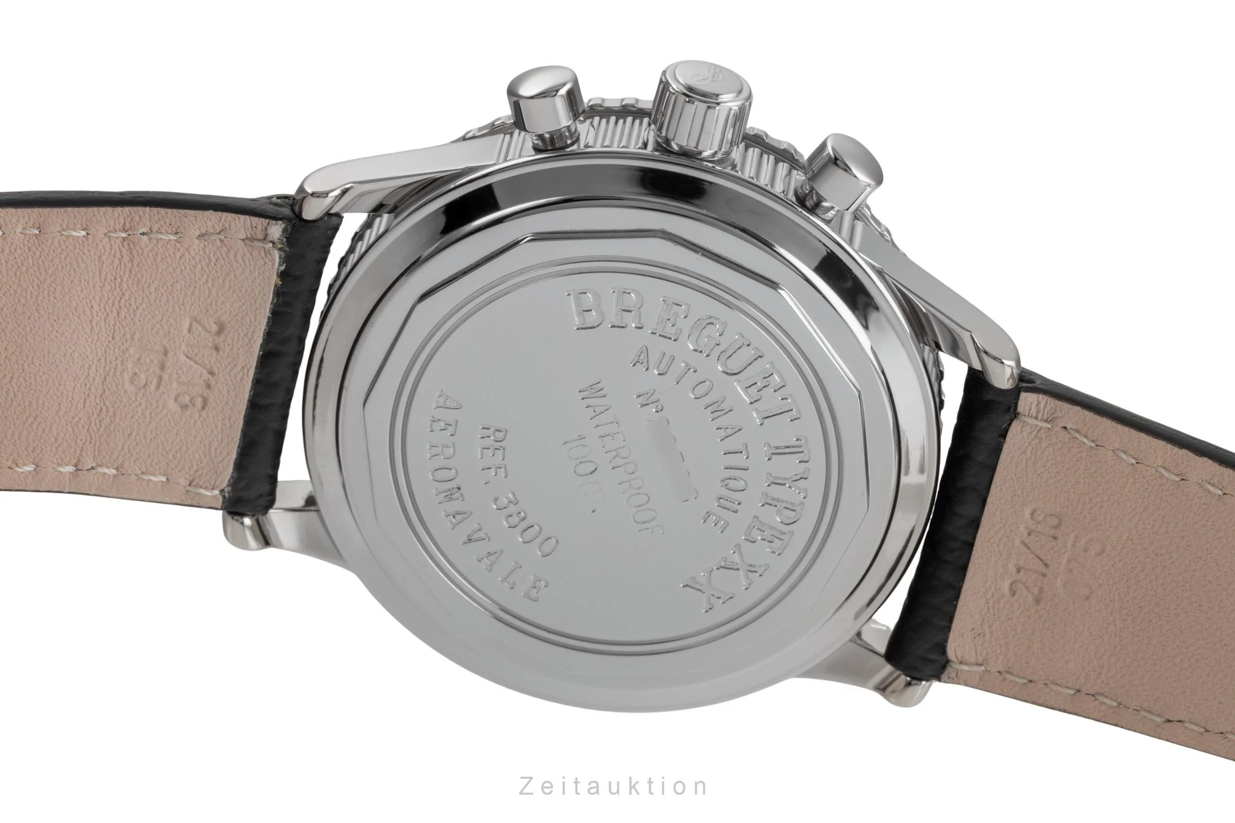 Breguet Type XX chronograph steel automatic men's watch 3800  [2504191] - Image 12