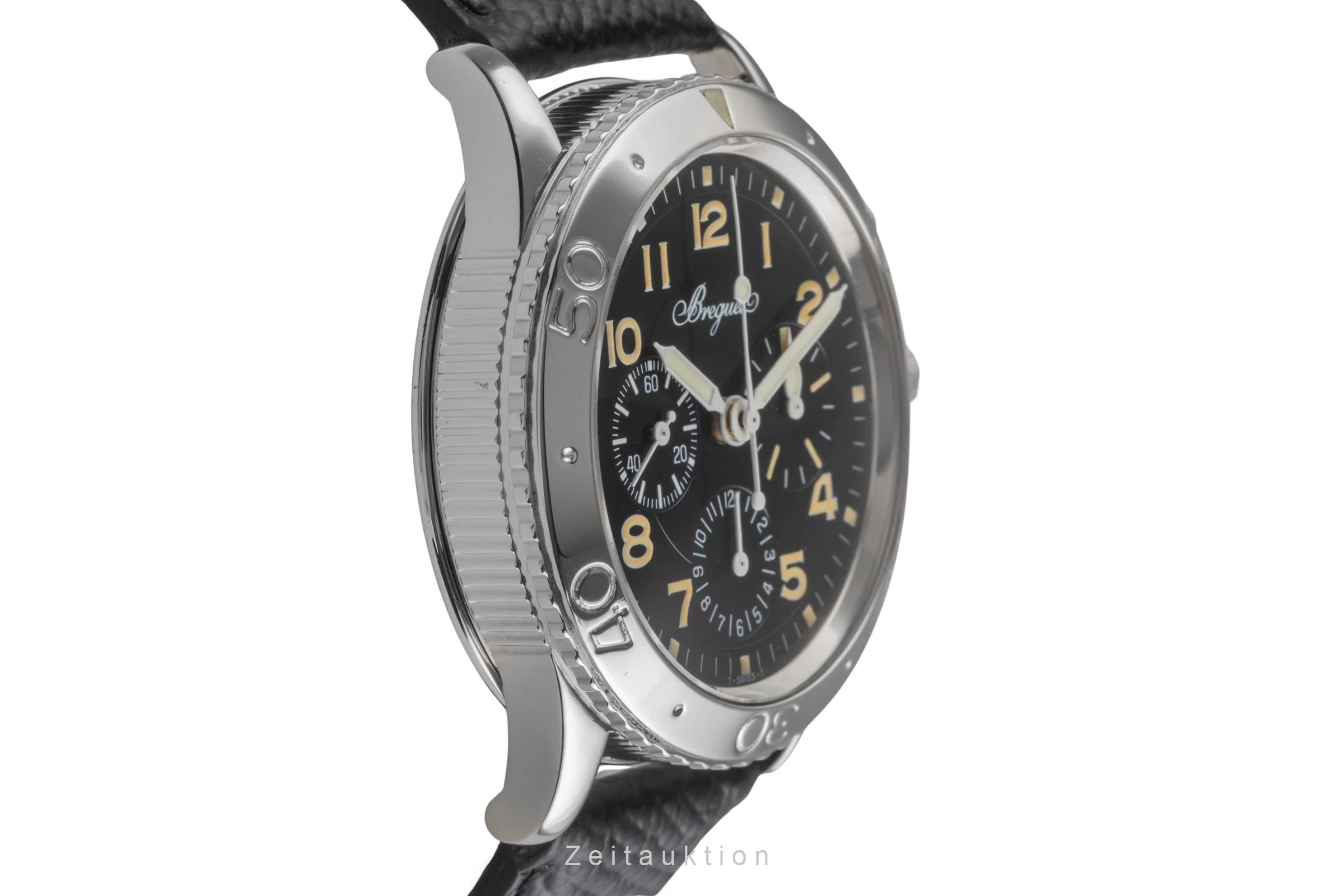 Breguet Type XX chronograph steel automatic men's watch 3800  [2504191] - Image 8