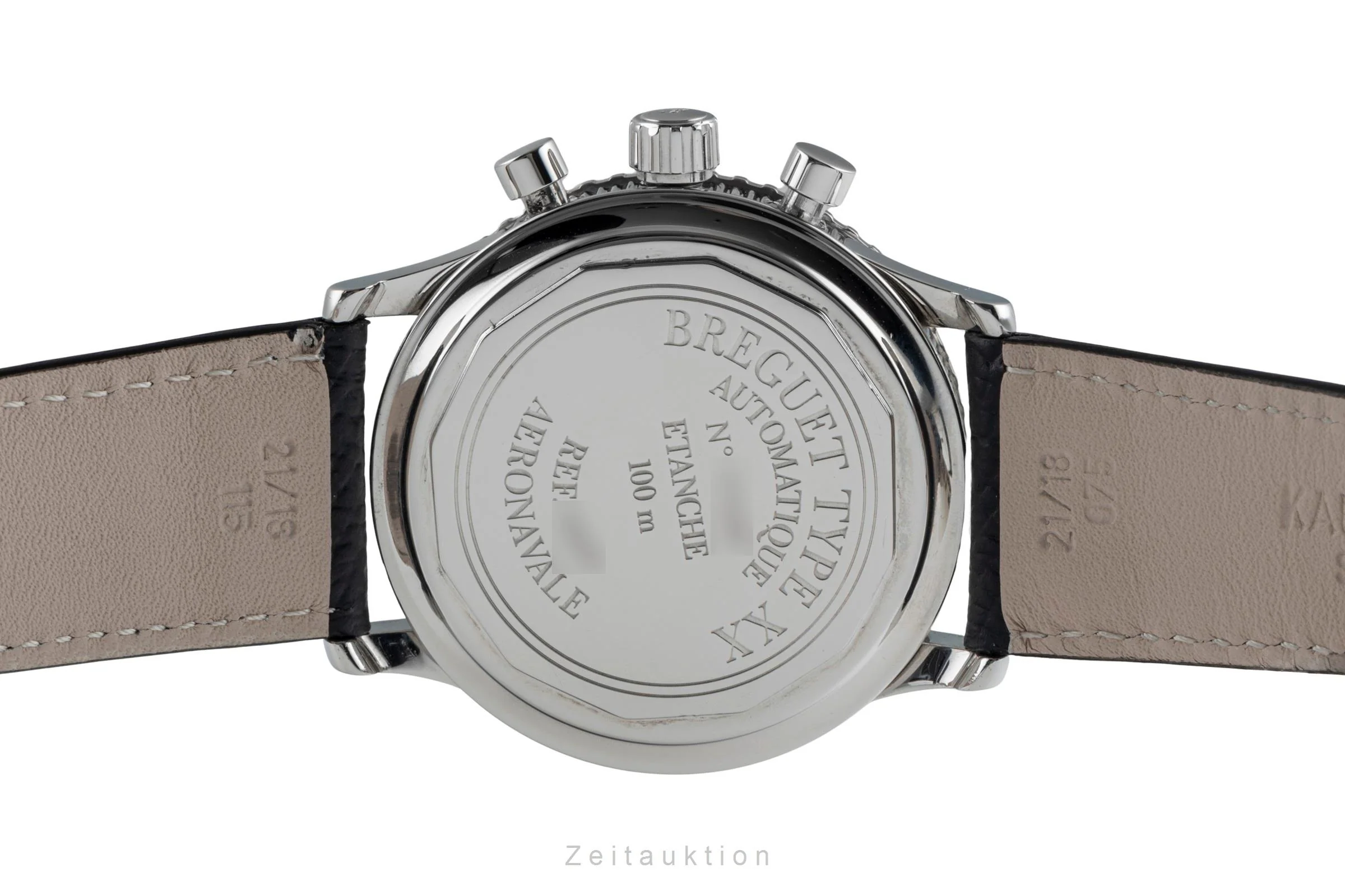 Breguet Type XX chronograph steel automatic men's watch 3800  [2504429] - Image 11