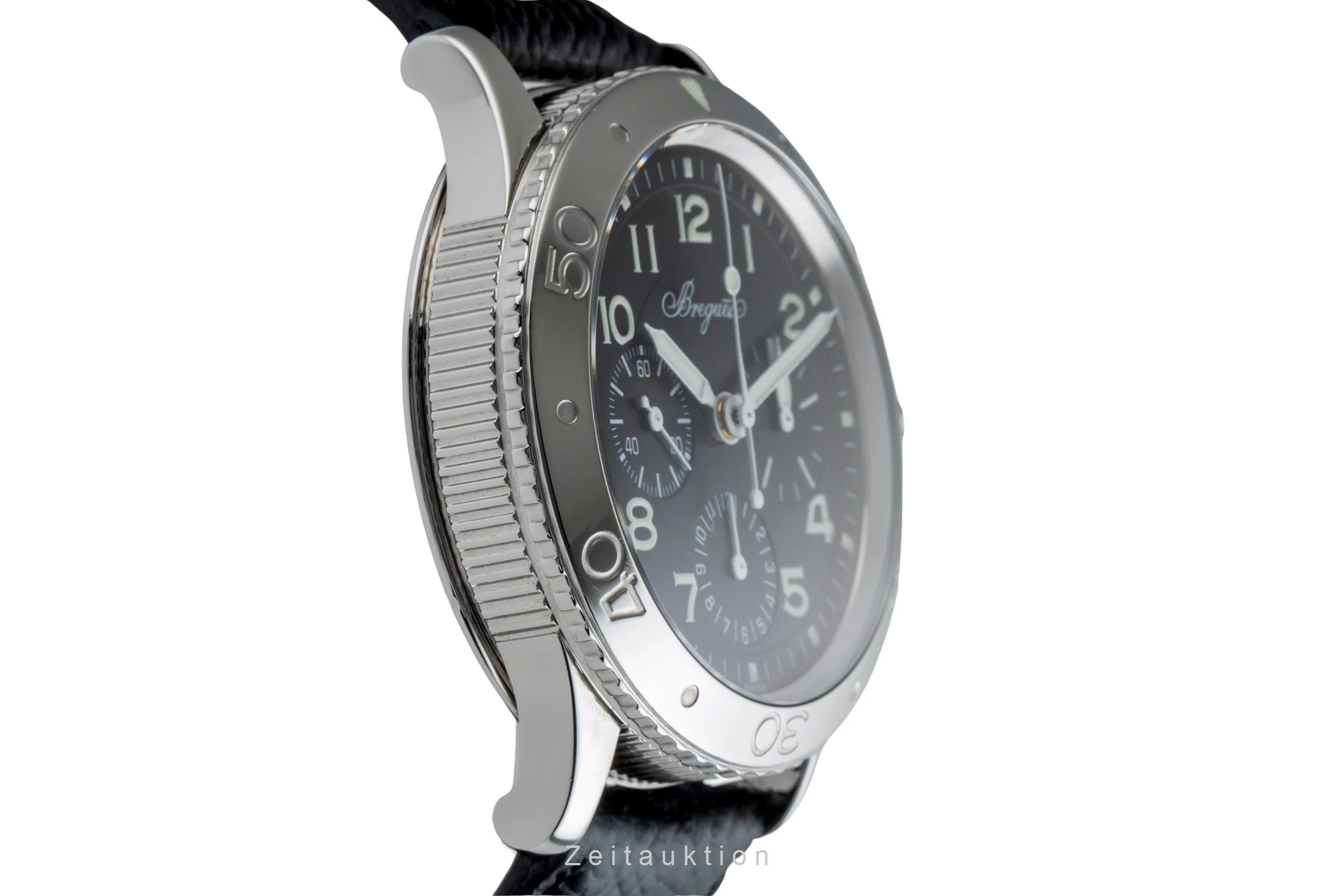 Breguet Type XX chronograph steel automatic men's watch 3800  [2504429] - Image 8