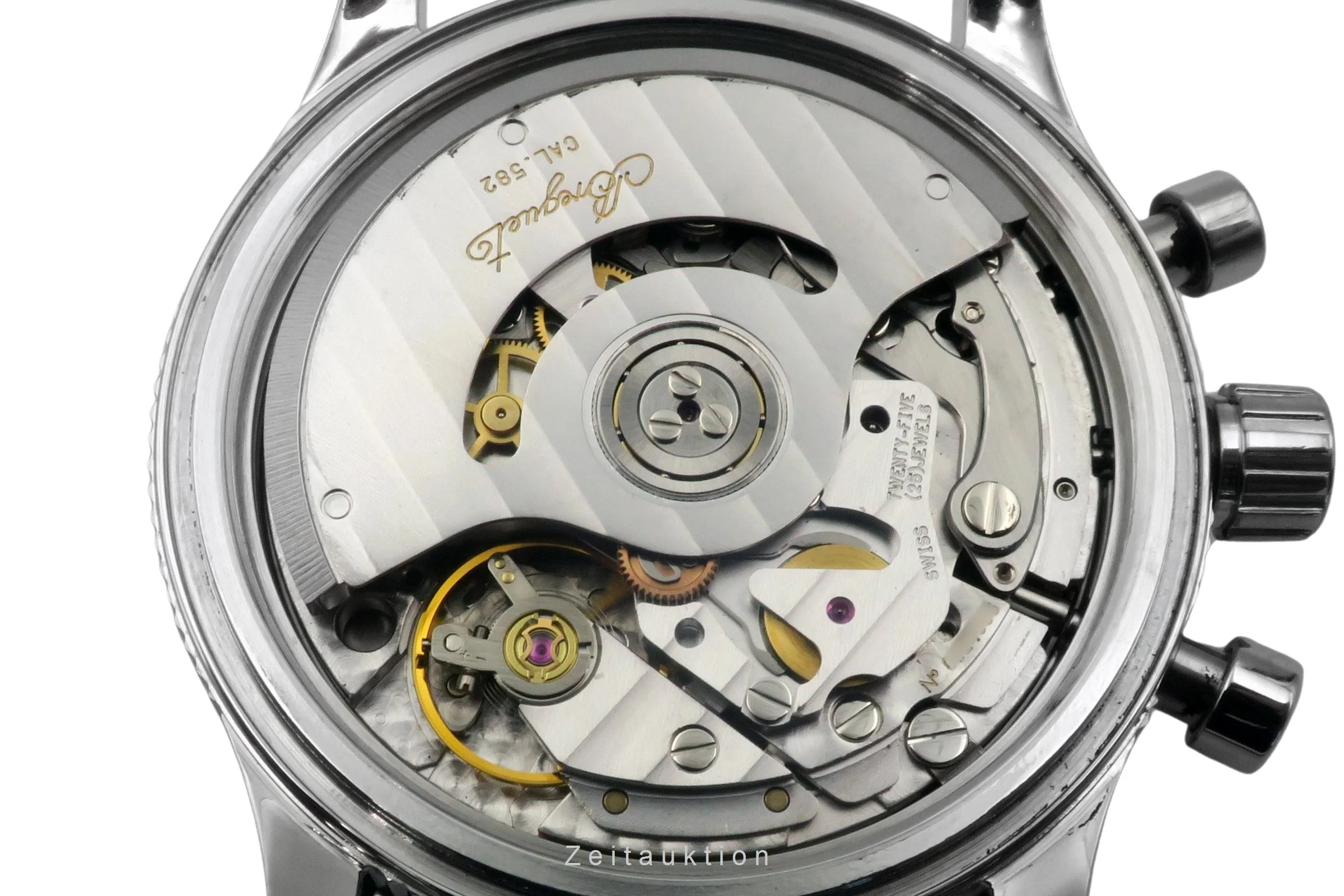 Breguet Type XX chronograph steel automatic men's watch 3800  [2505267] - Image 15