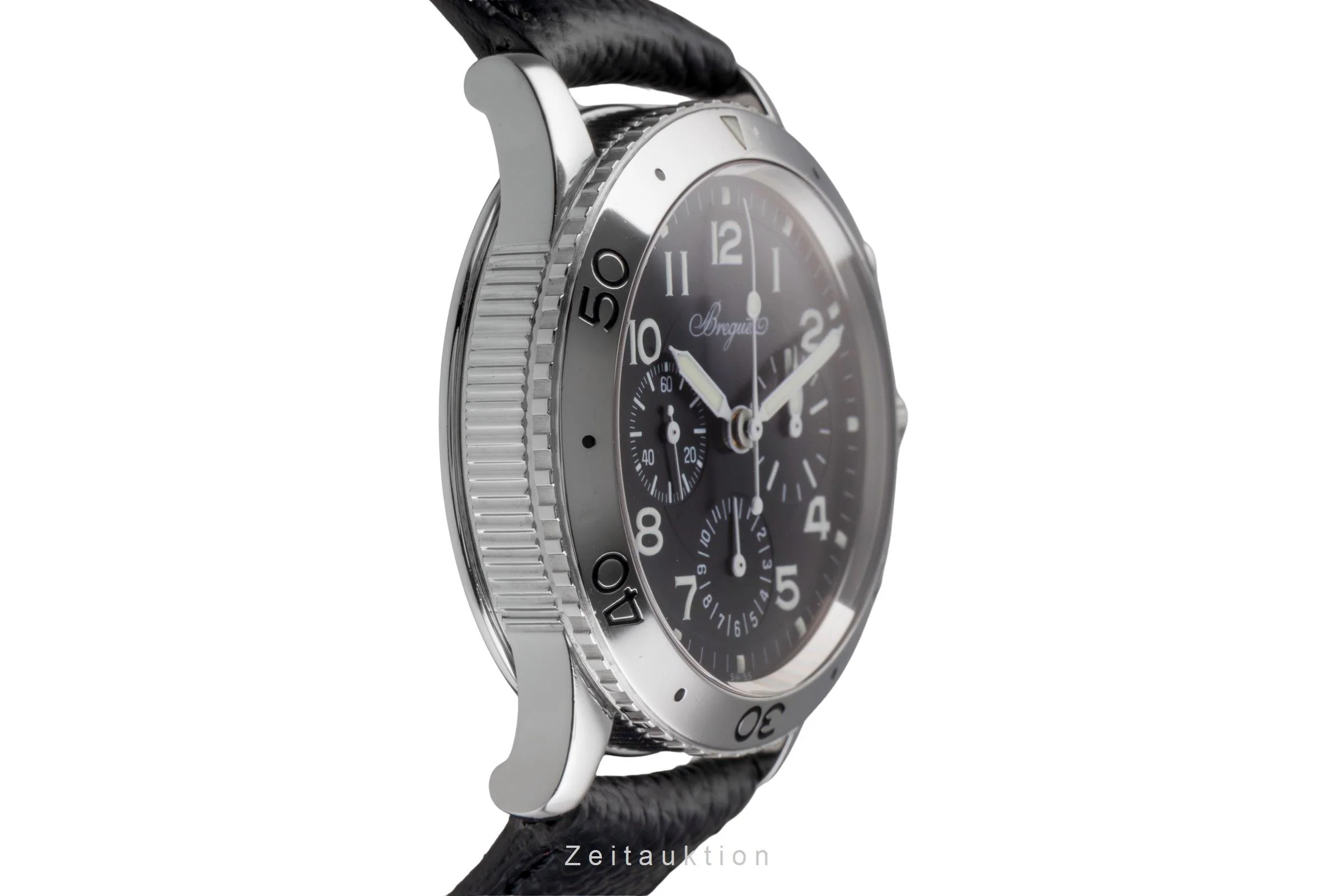 Breguet Type XX chronograph steel automatic men's watch 3800  [2505267] - Image 8