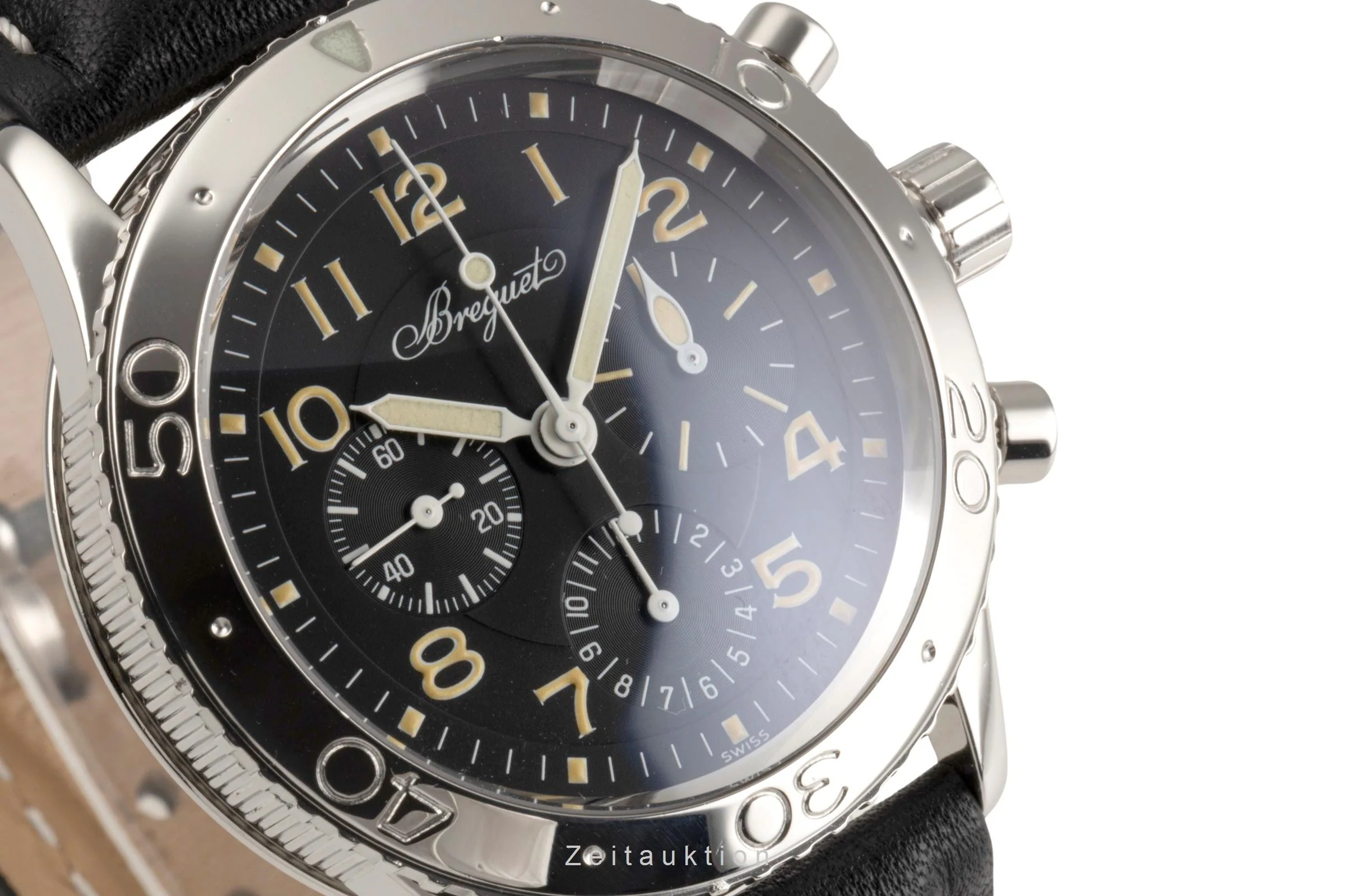 Breguet Type XX chronograph steel automatic men's watch 3800/92/3W6  [2400282] - Image 13