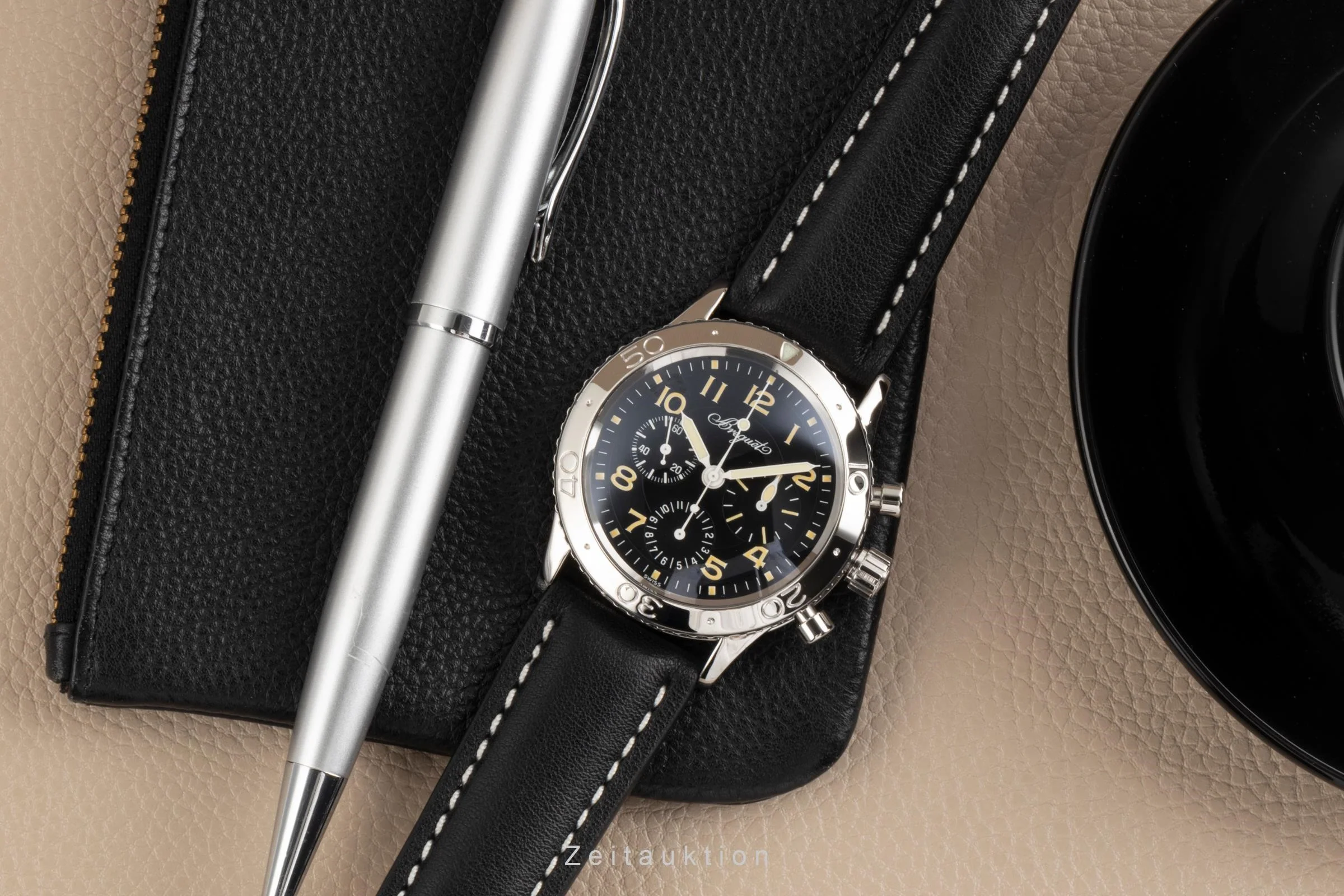 Breguet Type XX chronograph steel automatic men's watch 3800/92/3W6  [2400282] - Image 3