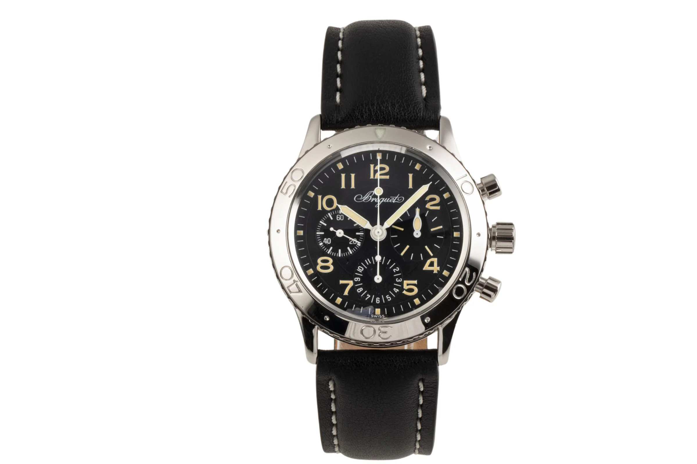 Breguet Type XX chronograph steel automatic men's watch 3800/92/3W6  [2400282] - Image 4